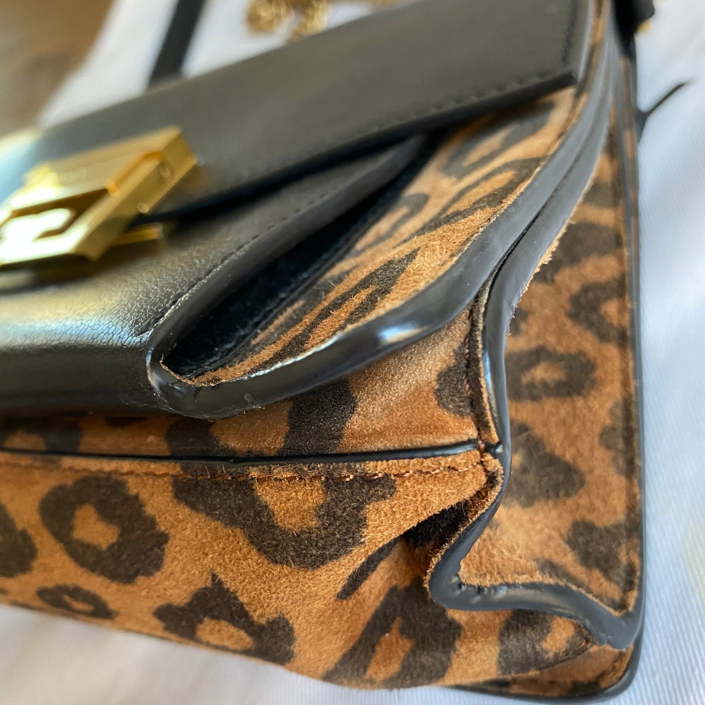 Givenchy GV3 Leopard Crossbody