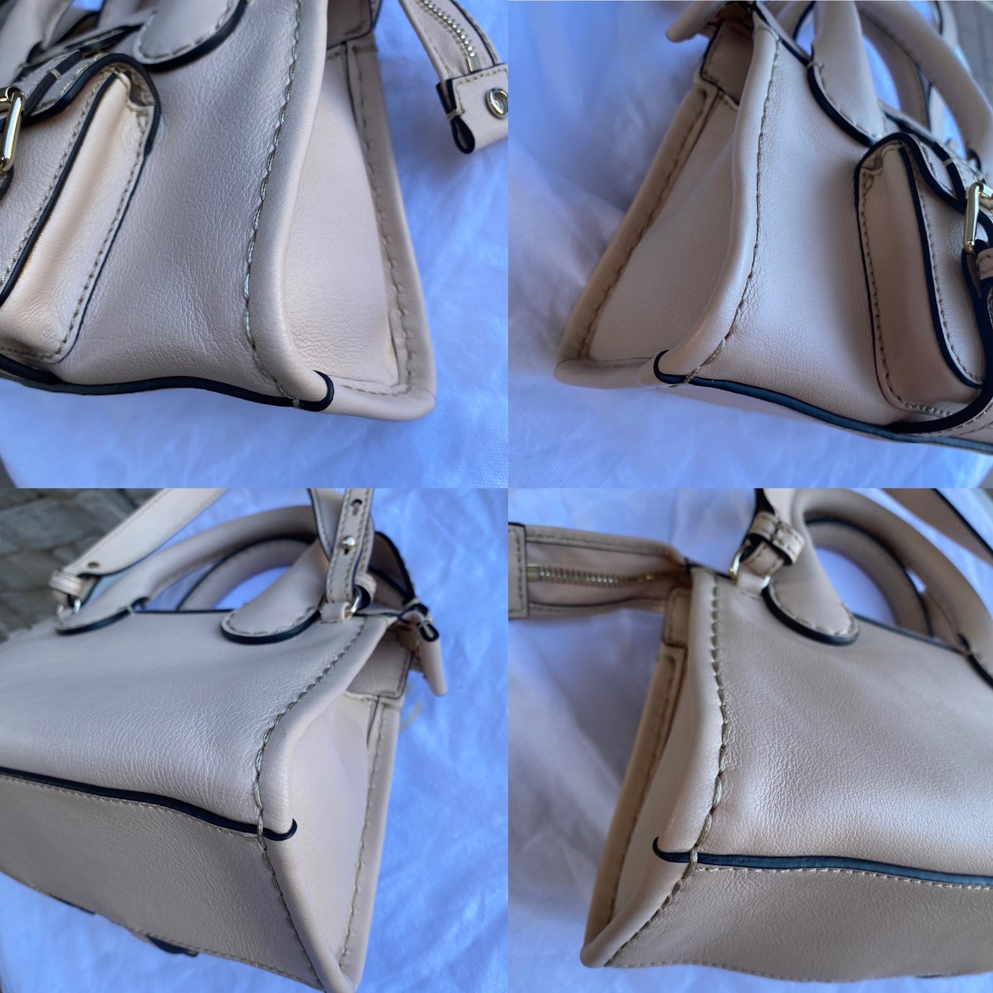 Chloe Mini Edith Leather Satchel Shoulder Bag