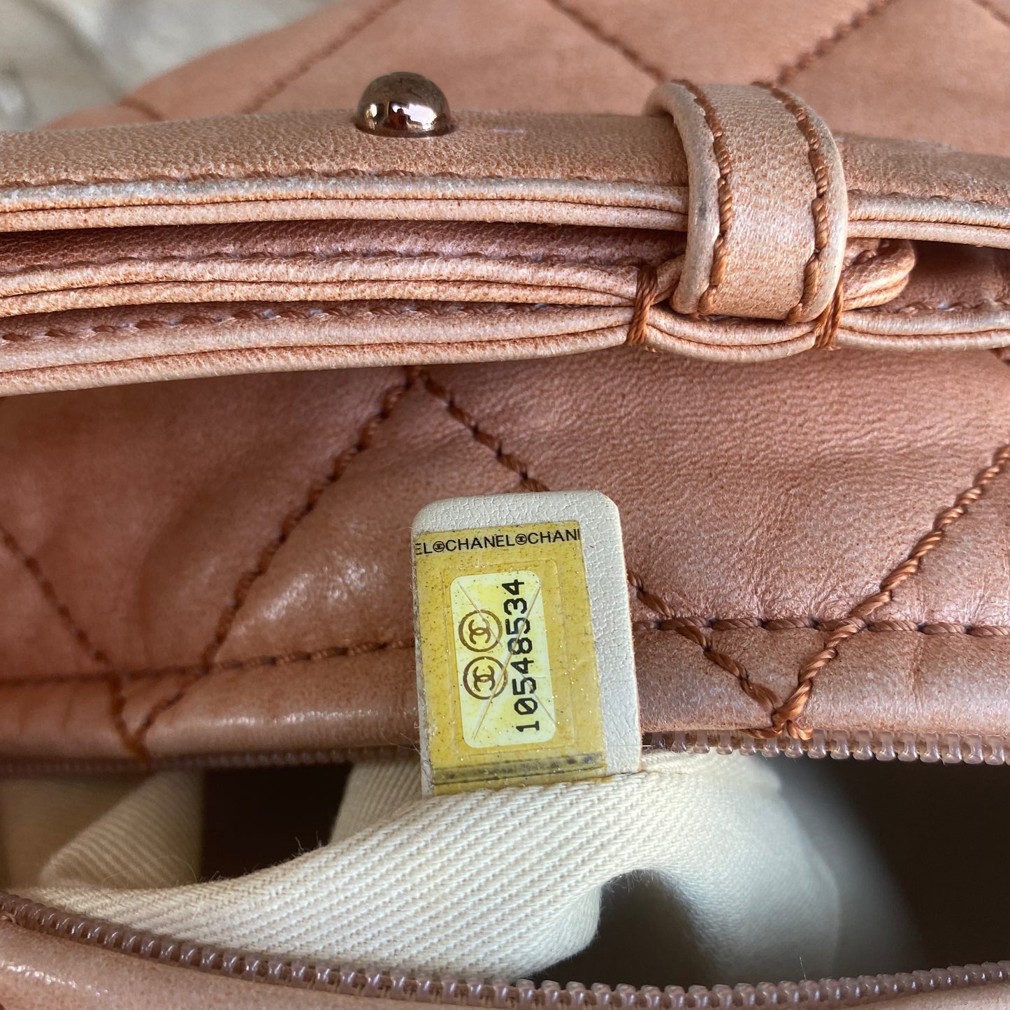 Chanel Cloudy Leather Hobo