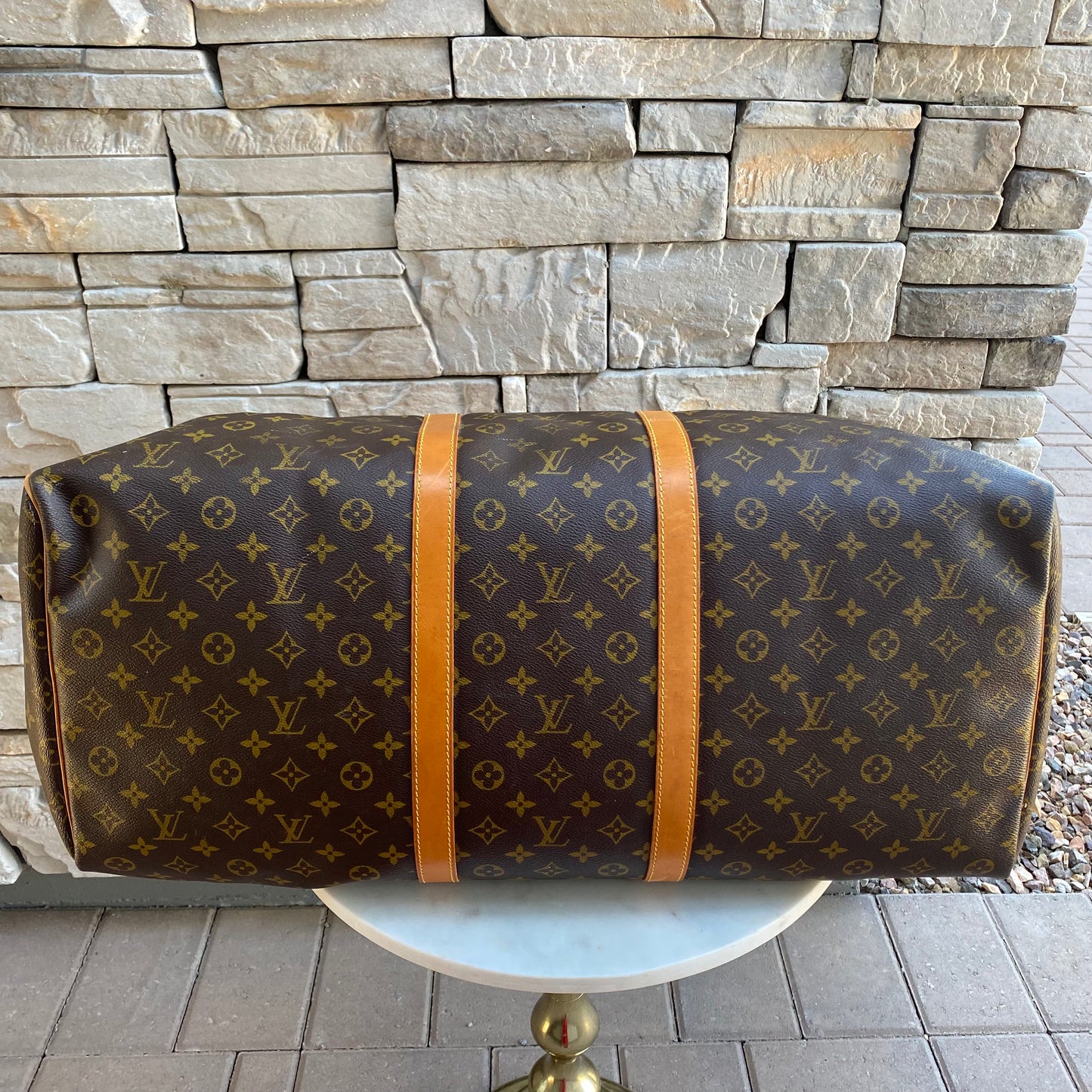 Louis Vuitton Monogram Keepall 60 Duffle