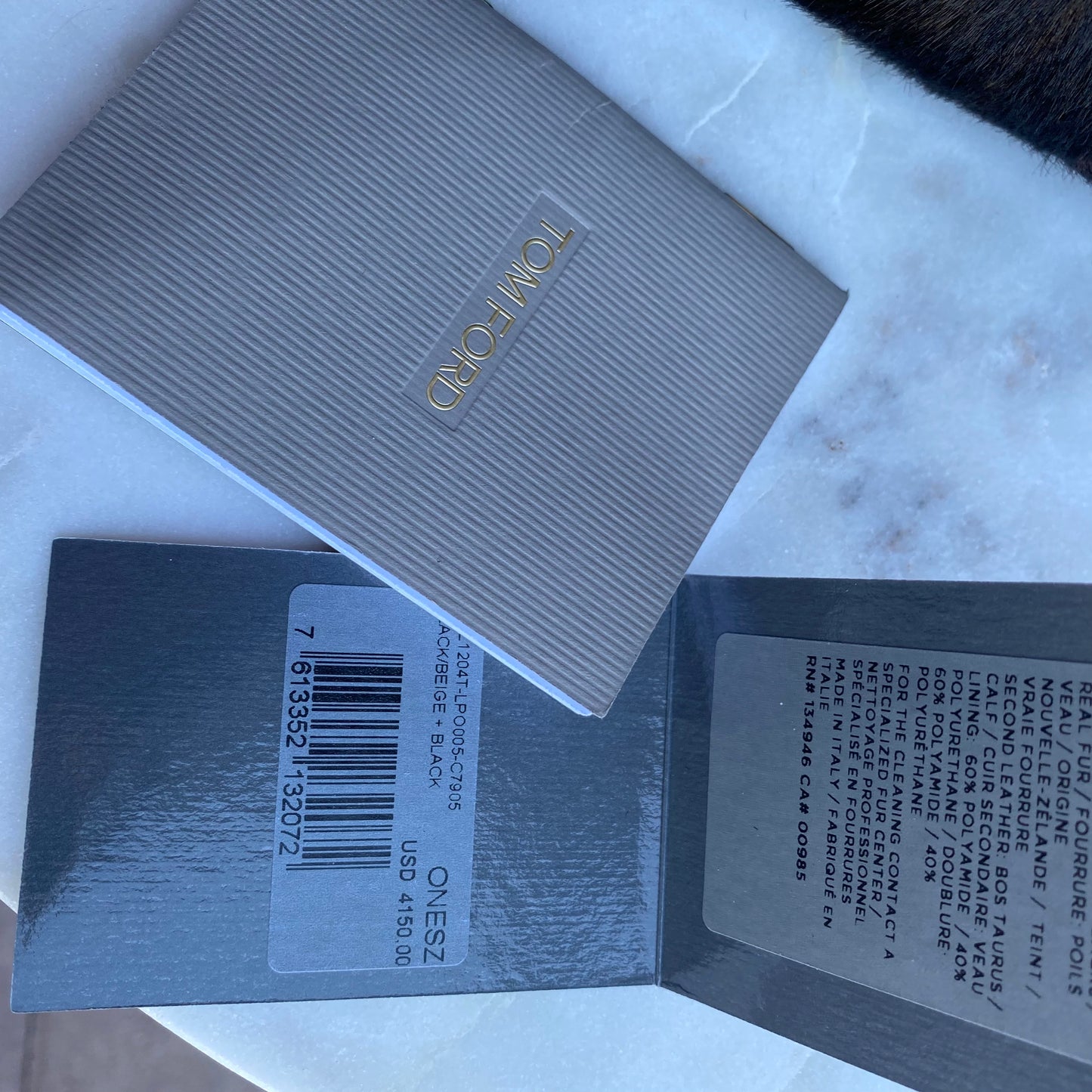 Tom Ford Rialto Leopard Top Handle Tote