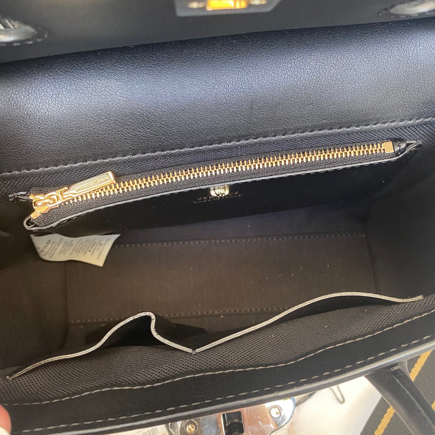 Versace Medium Palazzo Empire Leather Satchel