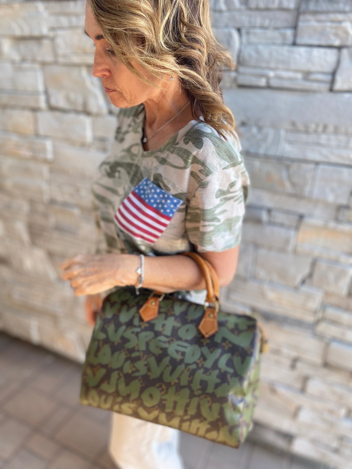 Louis Vuitton Graffiti Monogram Speedy 30