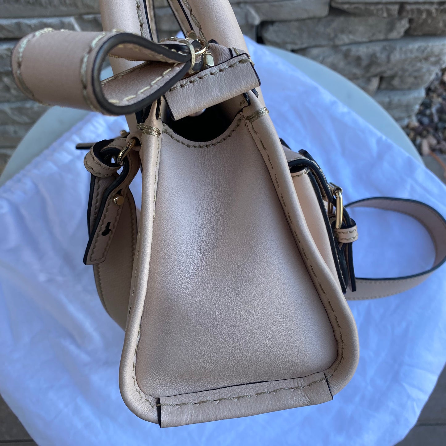 Chloe Mini Edith Leather Satchel Shoulder Bag