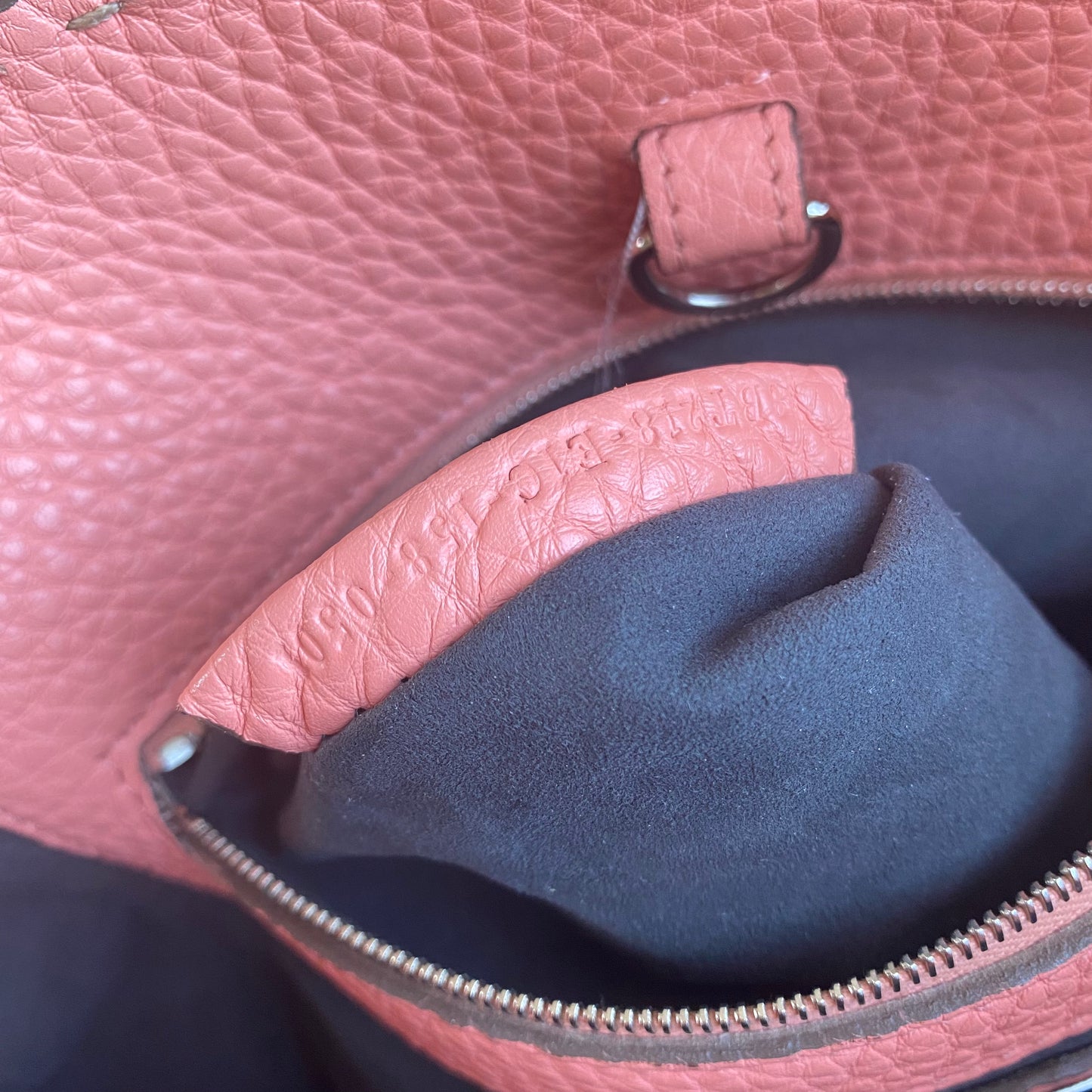 Fendi Selleria Leather Anna Bucket Bag