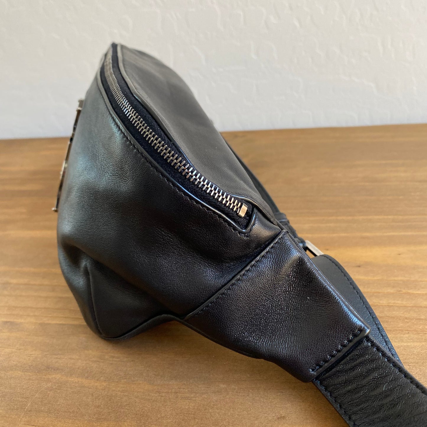 Saint Laurent Cassandre Classic Lambskin Belt Bag