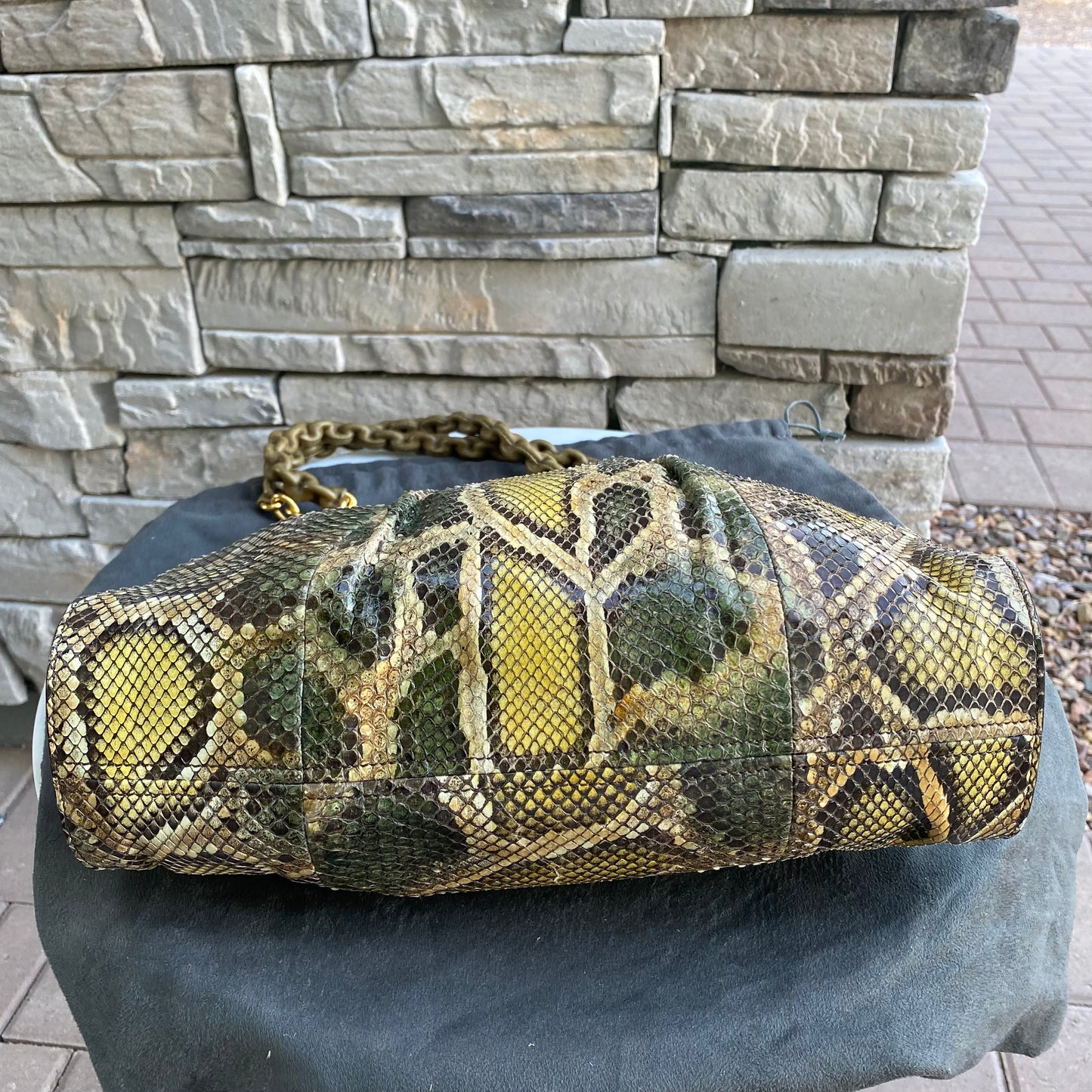 Tom Ford Python Carine Shoulder Bag