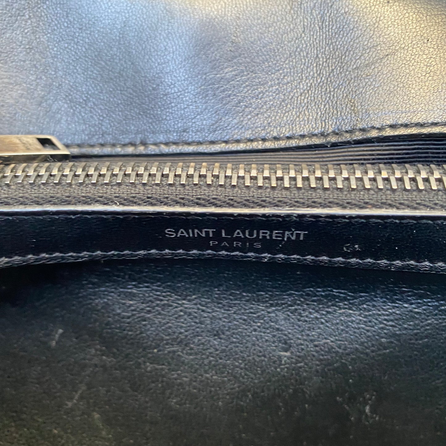 Saint Laurent Medium College Suede Fringe Shoulder Bag
