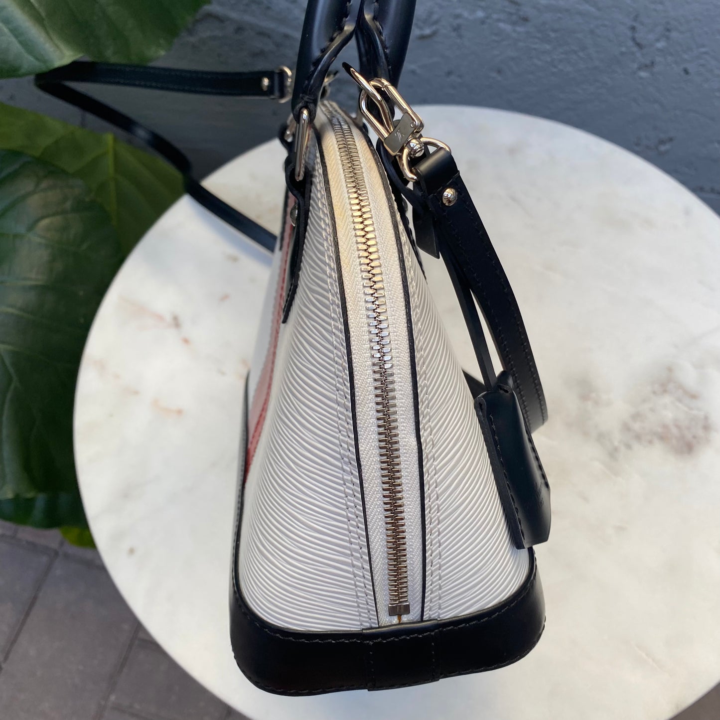Louis Vuitton Epi Stripe Alma BB