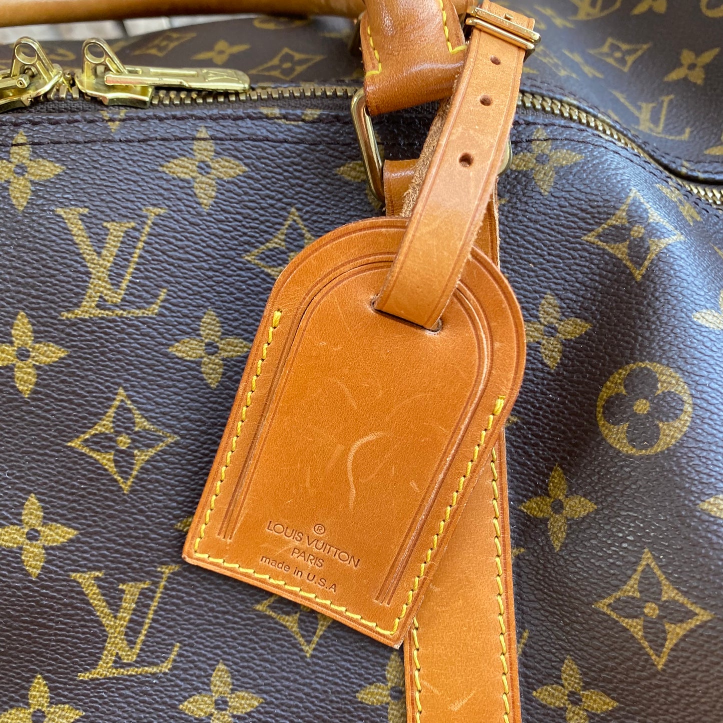 Louis Vuitton Monogram Keepall 60 Duffle