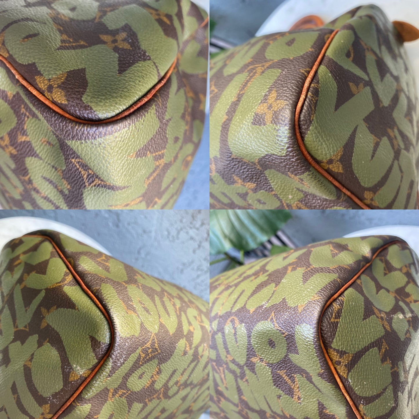 Louis Vuitton Graffiti Monogram Speedy 30