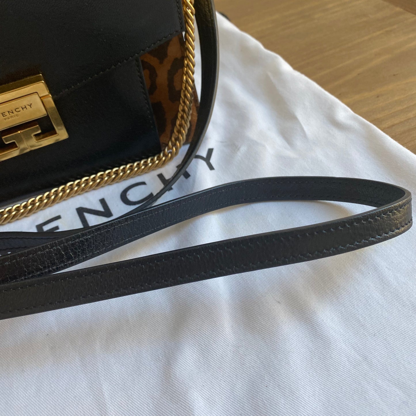 Givenchy GV3 Leopard Crossbody
