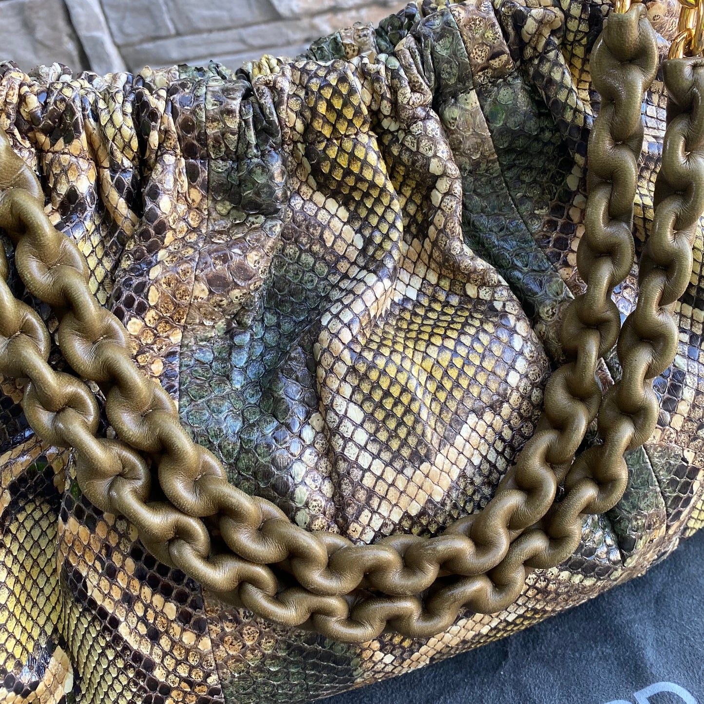 Tom Ford Python Carine Shoulder Bag