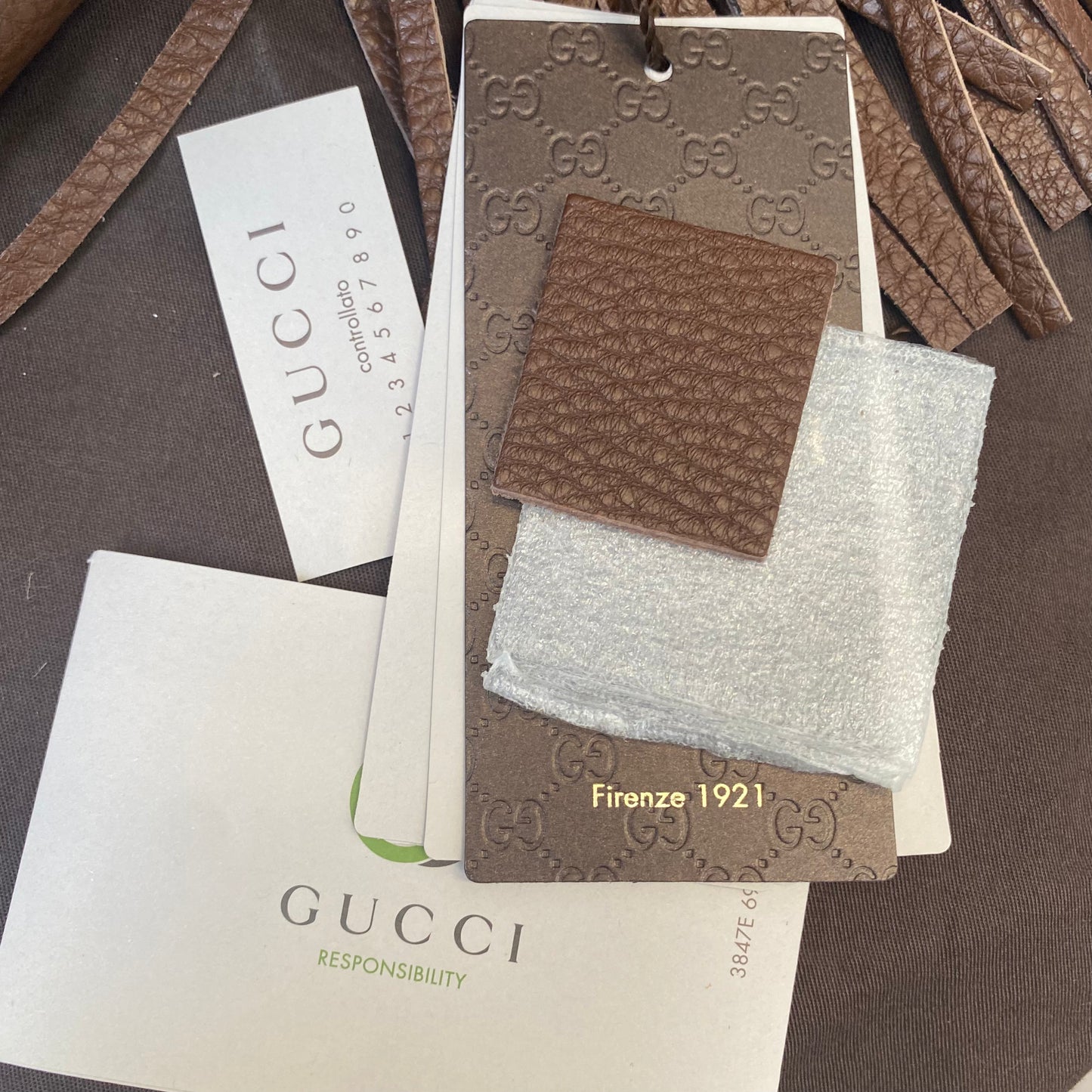 Gucci Bamboo Lady Tassel Satchel