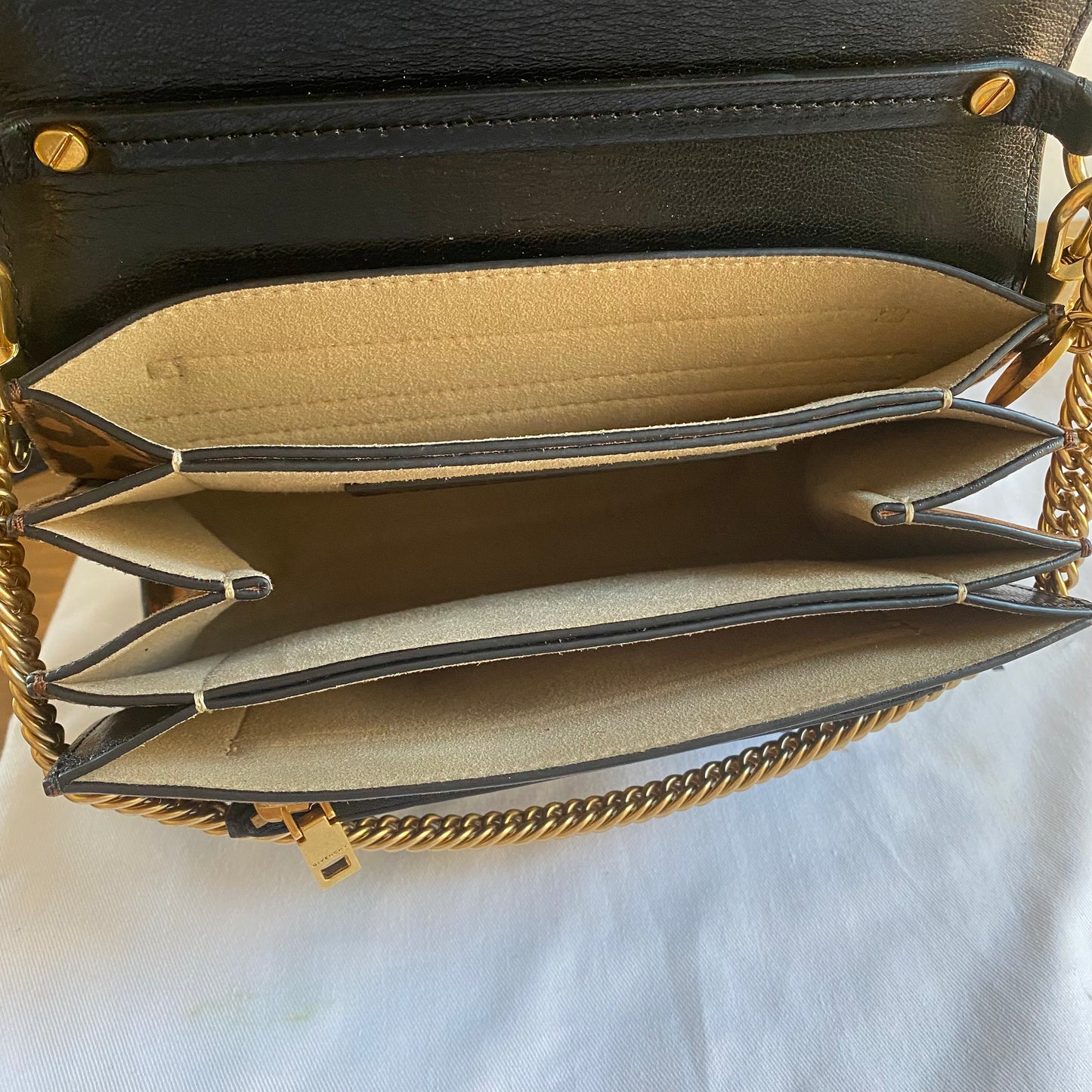 Givenchy GV3 Leopard Crossbody