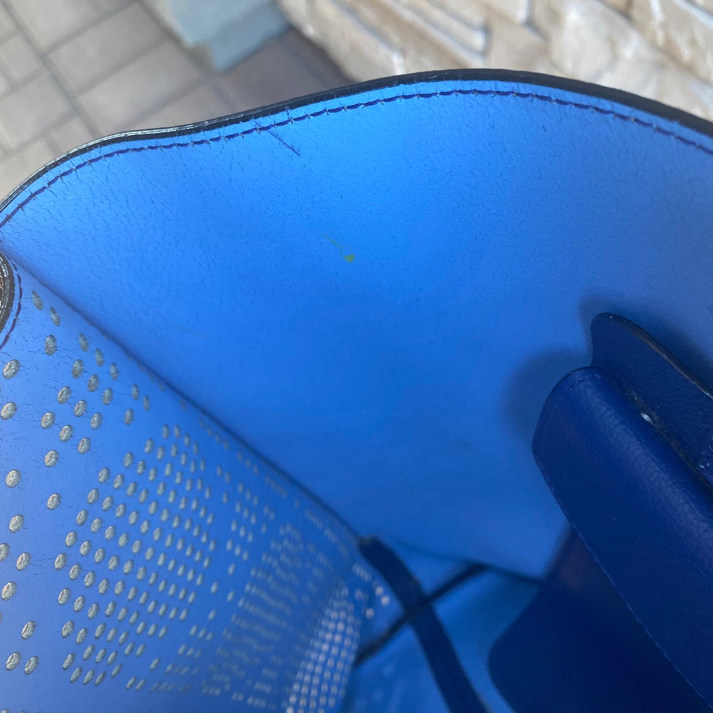 Christian Dior Cannage Perforated Dioriva Shopping Tote