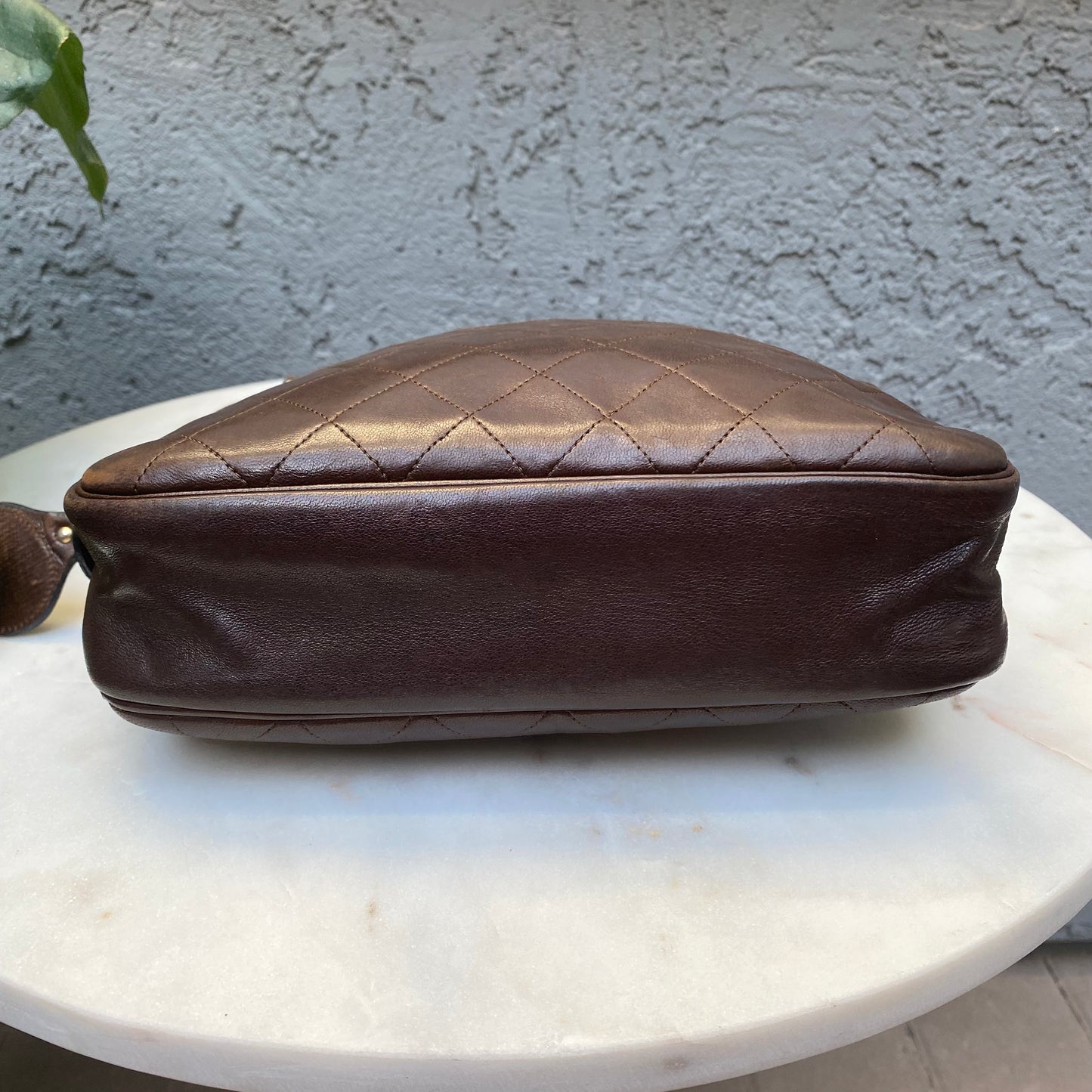 Chanel Lambskin Double Pocket Vintage Camera Bag
