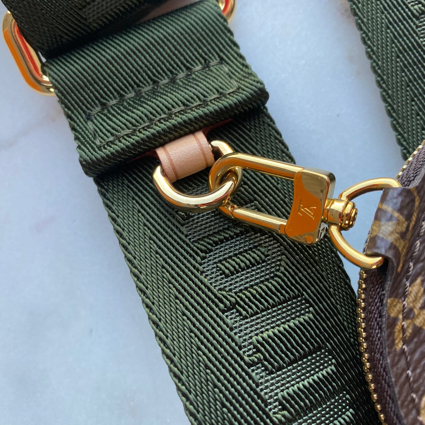 Louis Vuitton Monogram Multi-Pochette Accessoires Bandouliere Strap & Coin Pouch