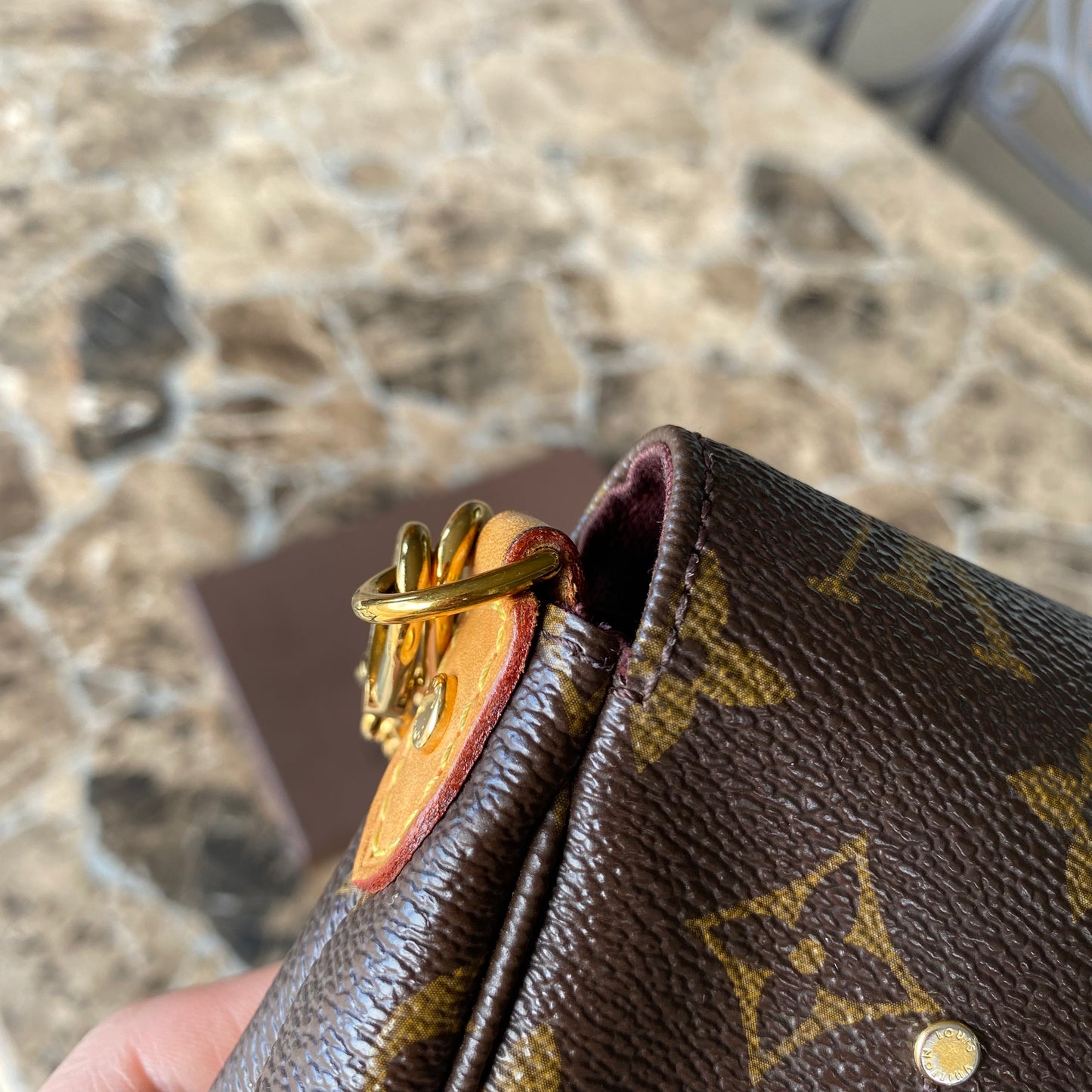 Louis Vuitton Monogram Favorite PM Clutch Crossbody