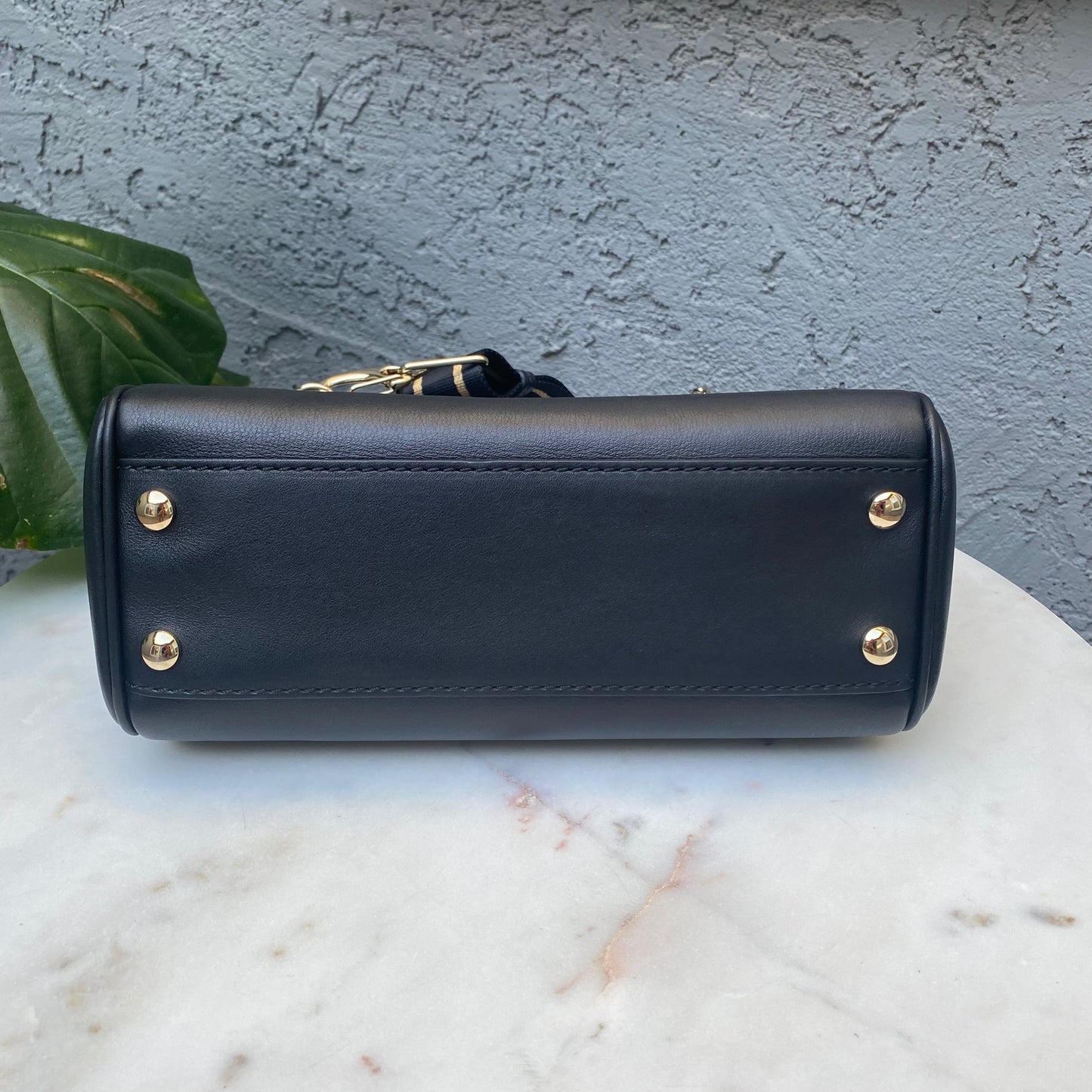 Versace Medium Palazzo Empire Leather Satchel