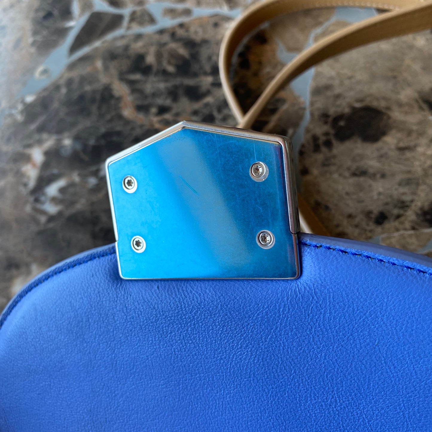 Celine Trotteur Suede Leather Crossbody