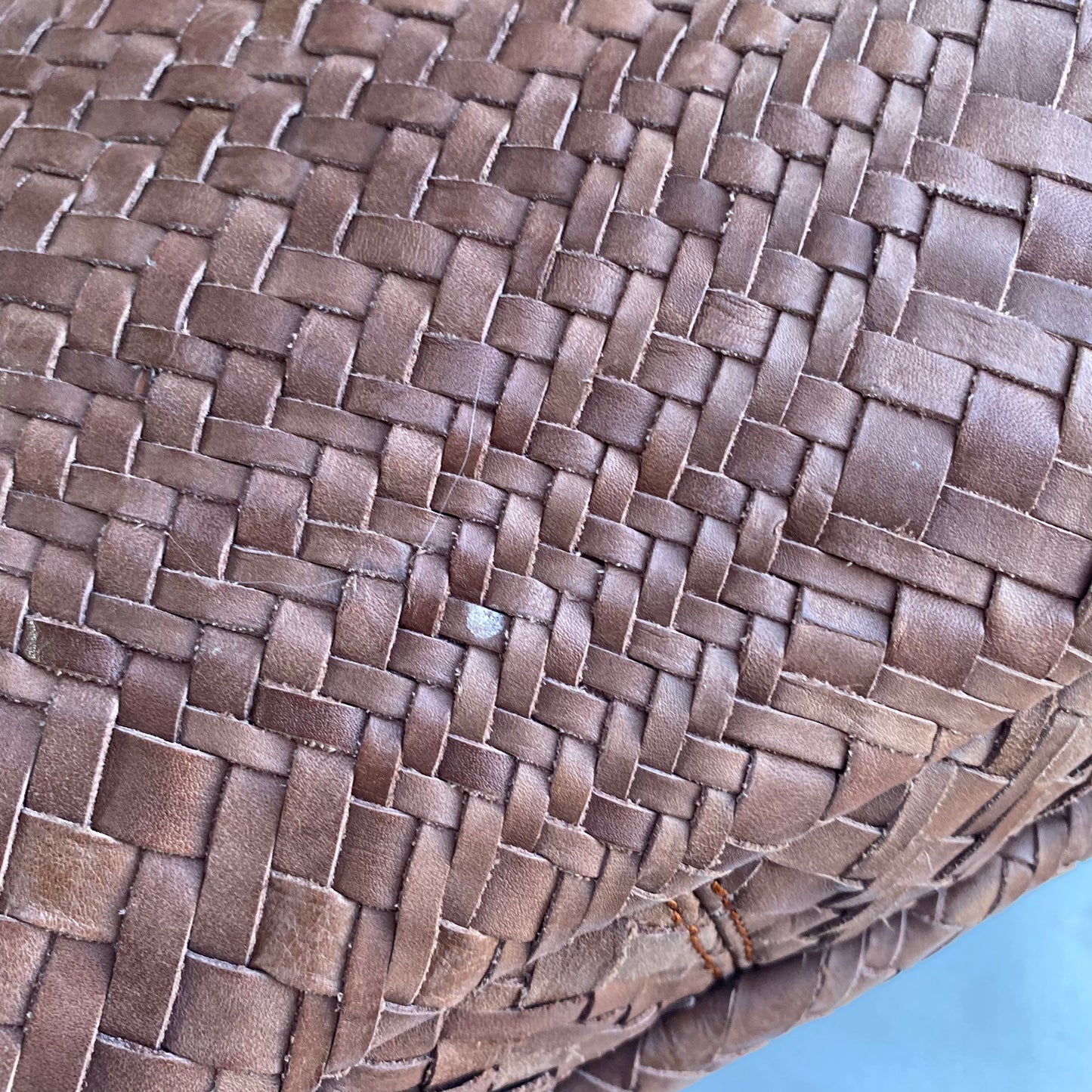 Salvatore Ferragamo Woven Leather Large Ceyla Hobo