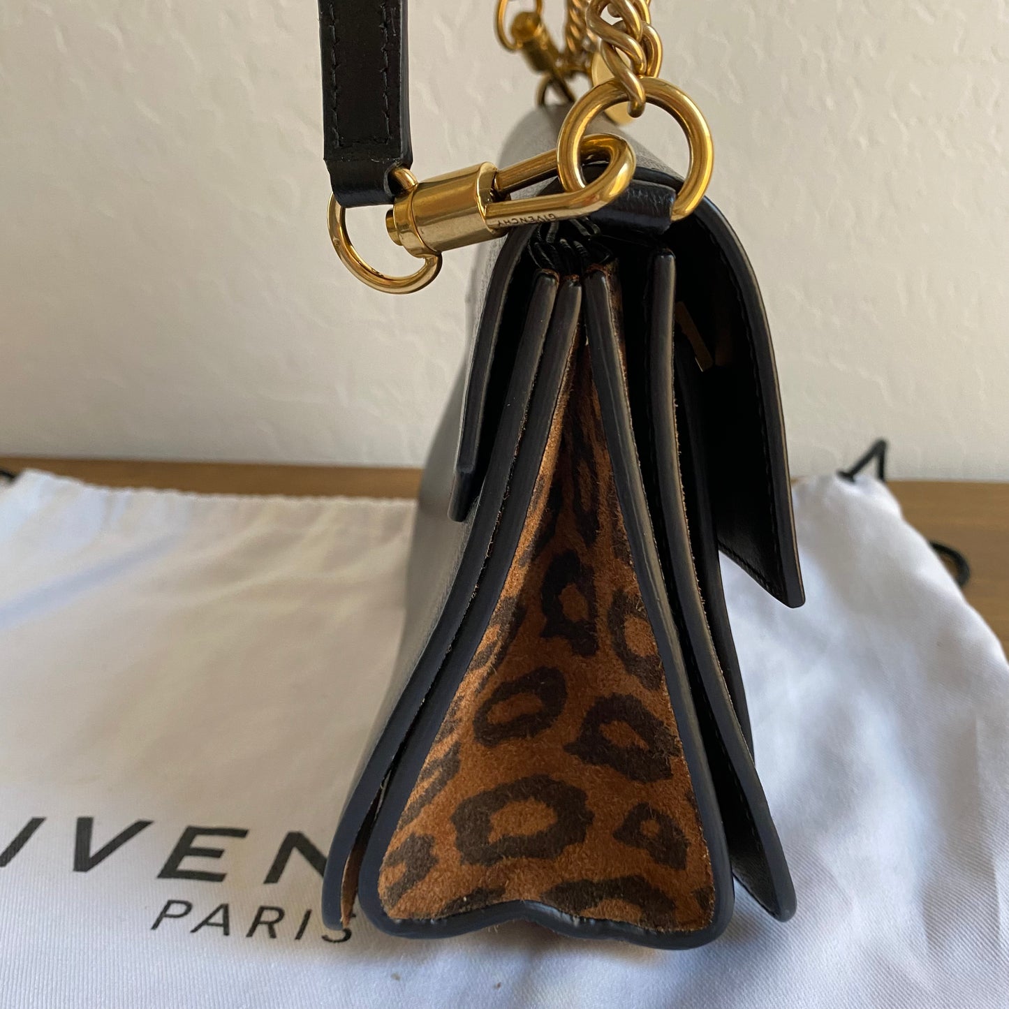 Givenchy GV3 Leopard Crossbody