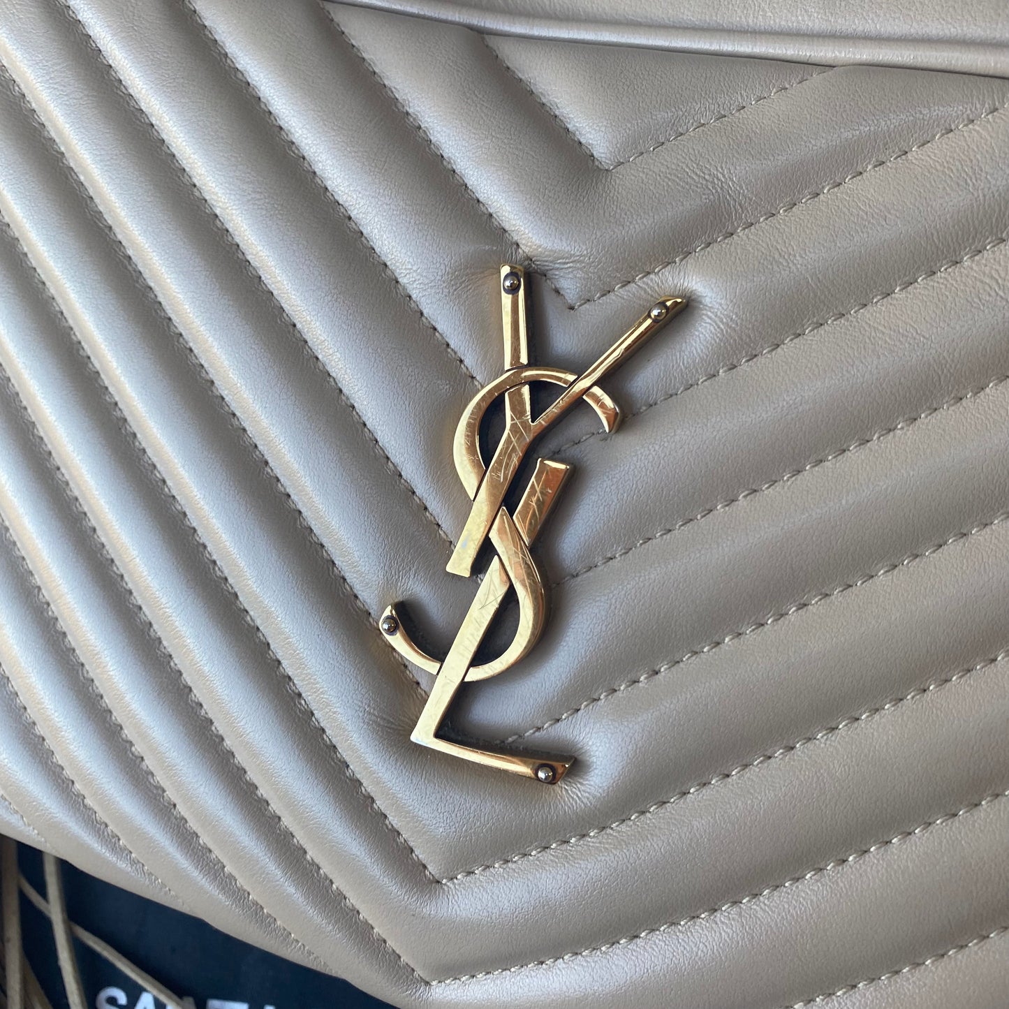 Saint Laurent Lou Matelassé Leather Camera Bag