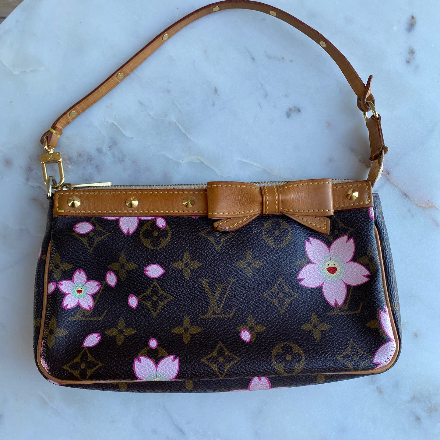 Louis Vuitton Murakami Vintage Cherry Blossom Pochette