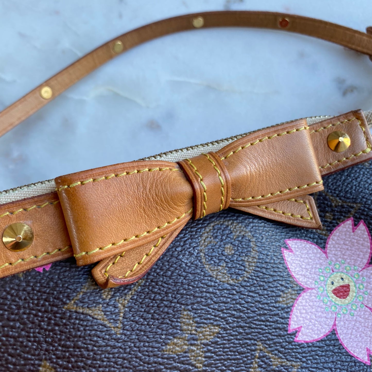 Louis Vuitton Murakami Vintage Cherry Blossom Pochette