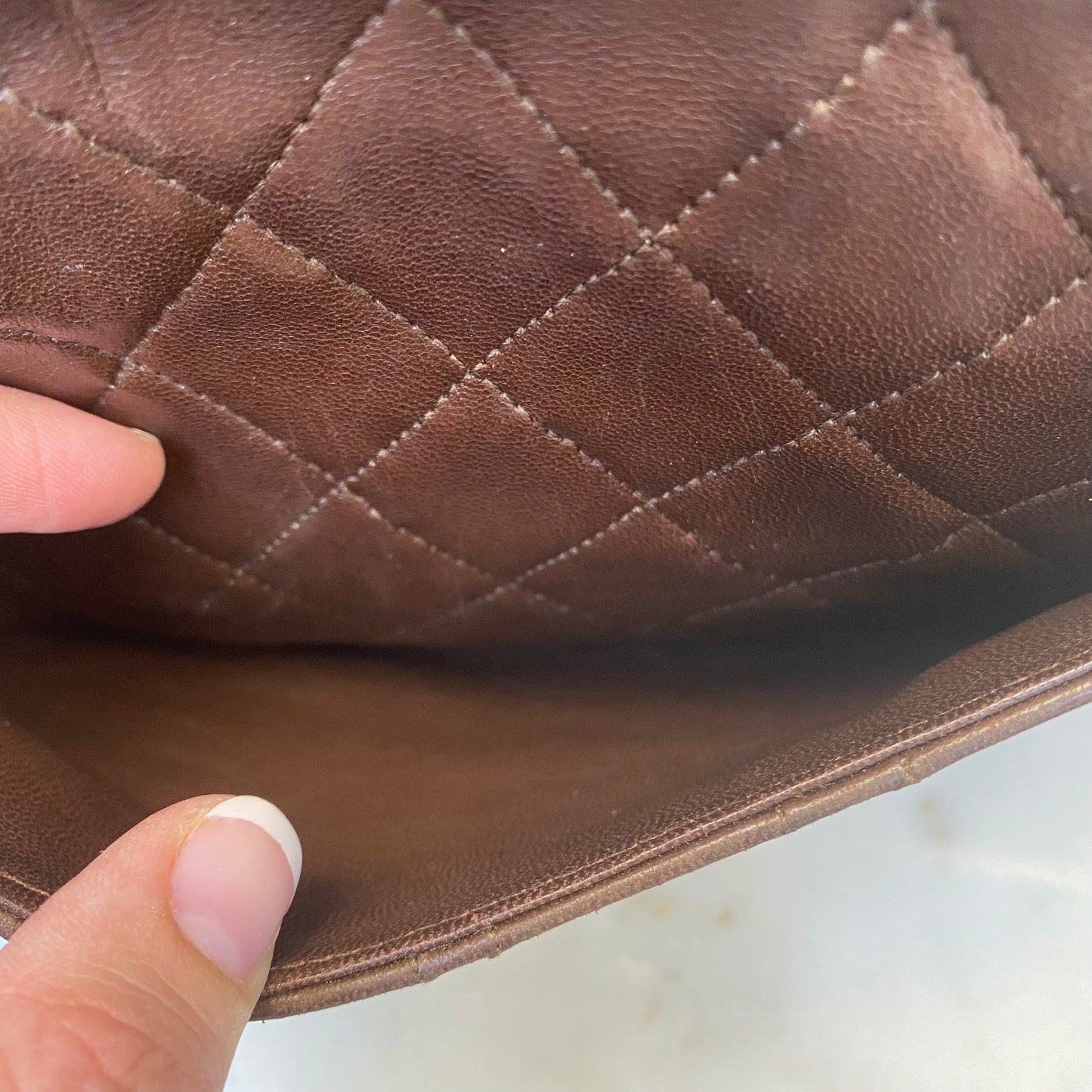 Chanel Lambskin Double Pocket Vintage Camera Bag