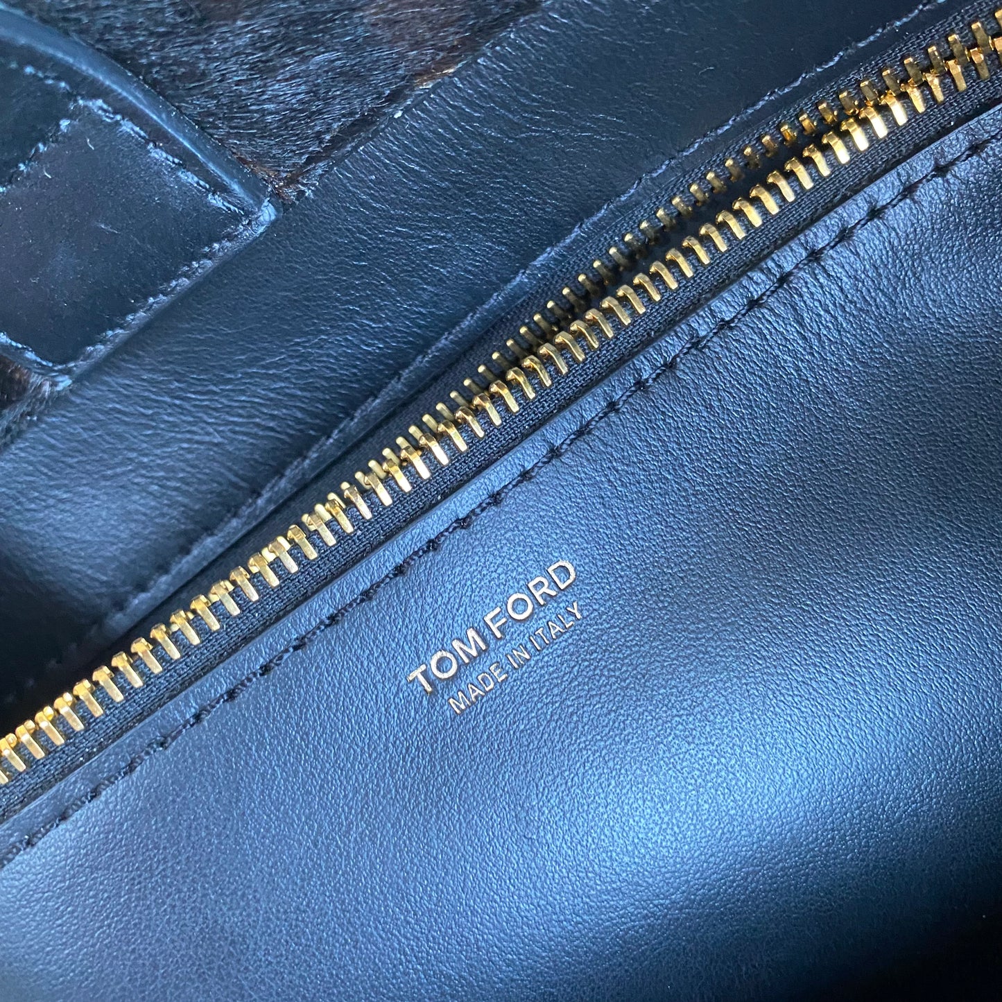 Tom Ford Rialto Leopard Top Handle Tote