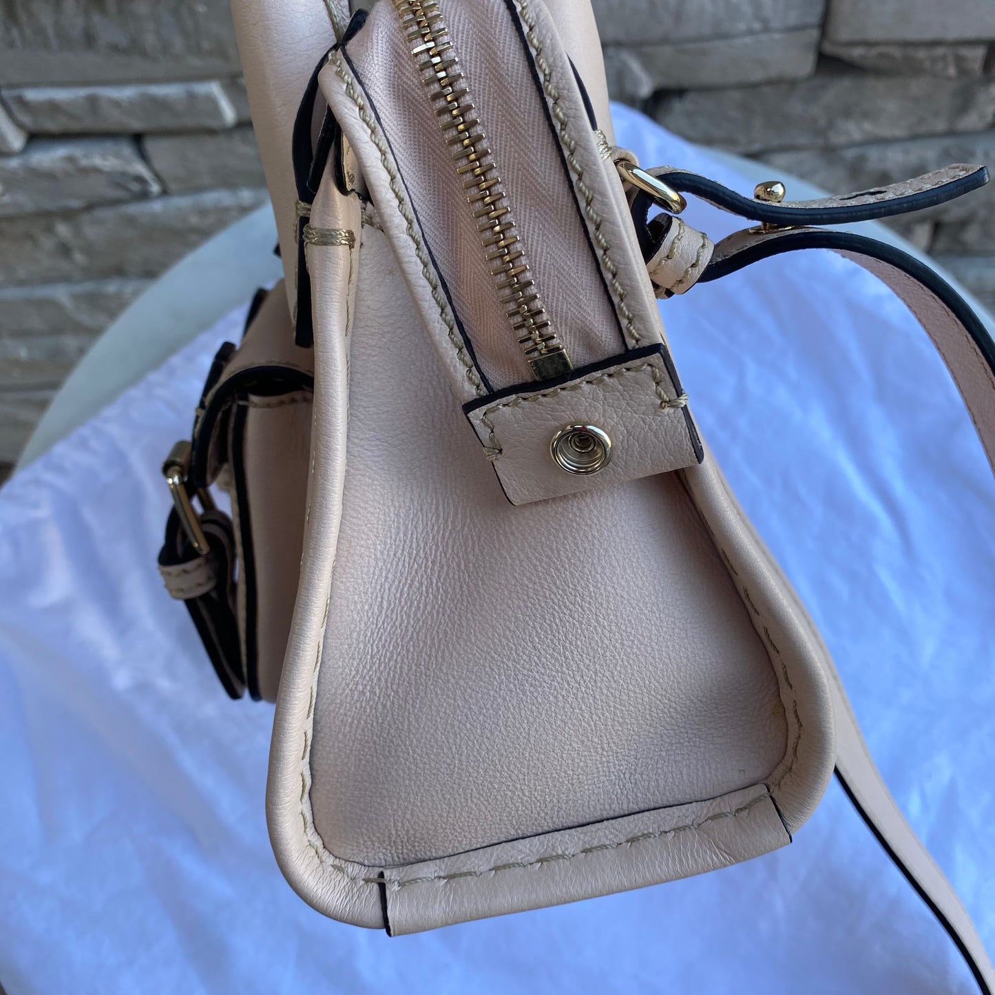 Chloe Mini Edith Leather Satchel Shoulder Bag