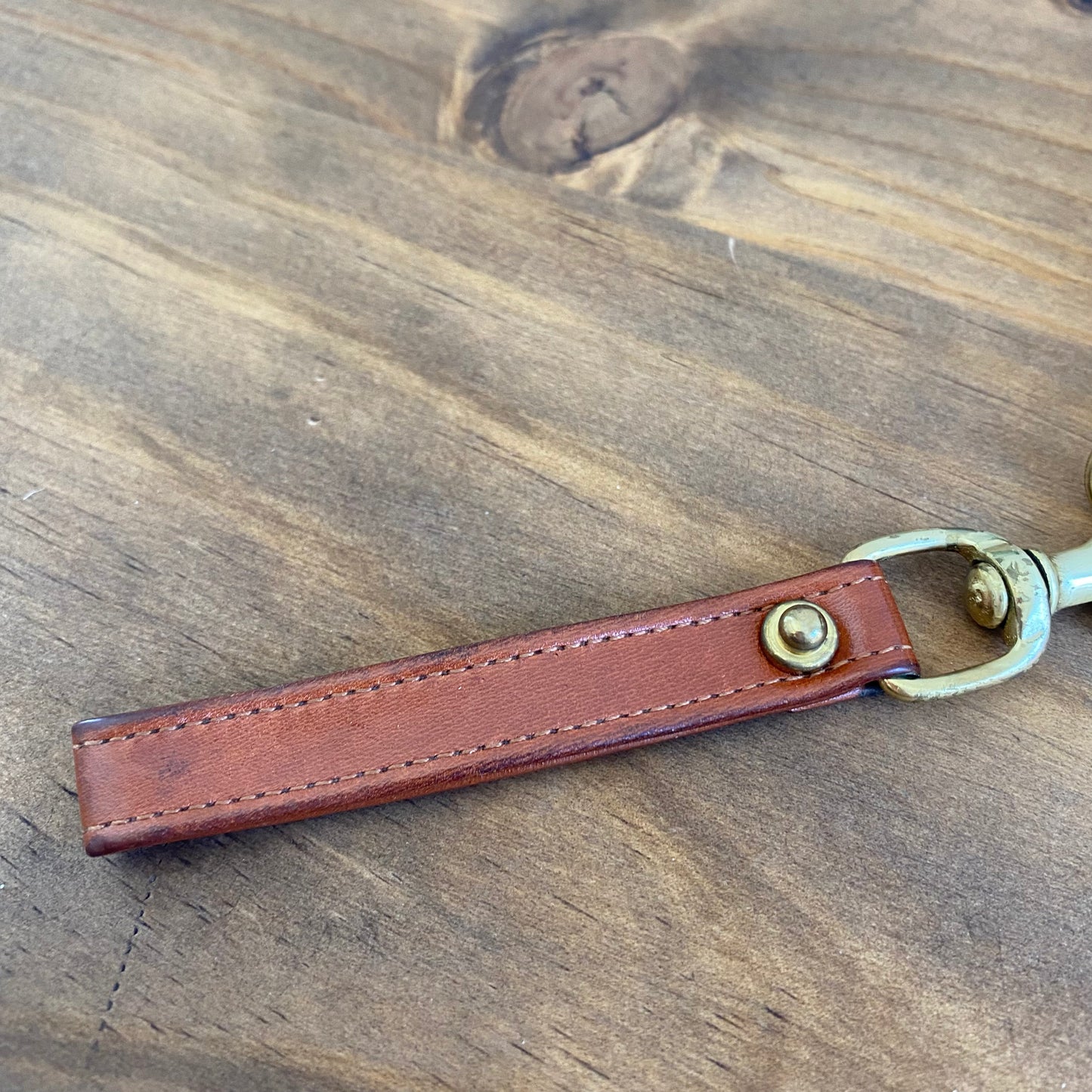Dooney & Bourke Big Duck Leather Zipper Coin Purse Wristlet
