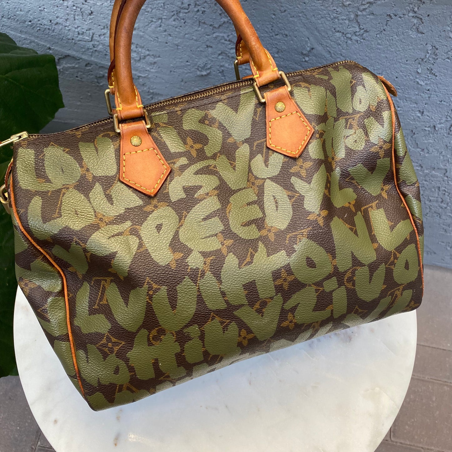 Louis Vuitton Graffiti Monogram Speedy 30