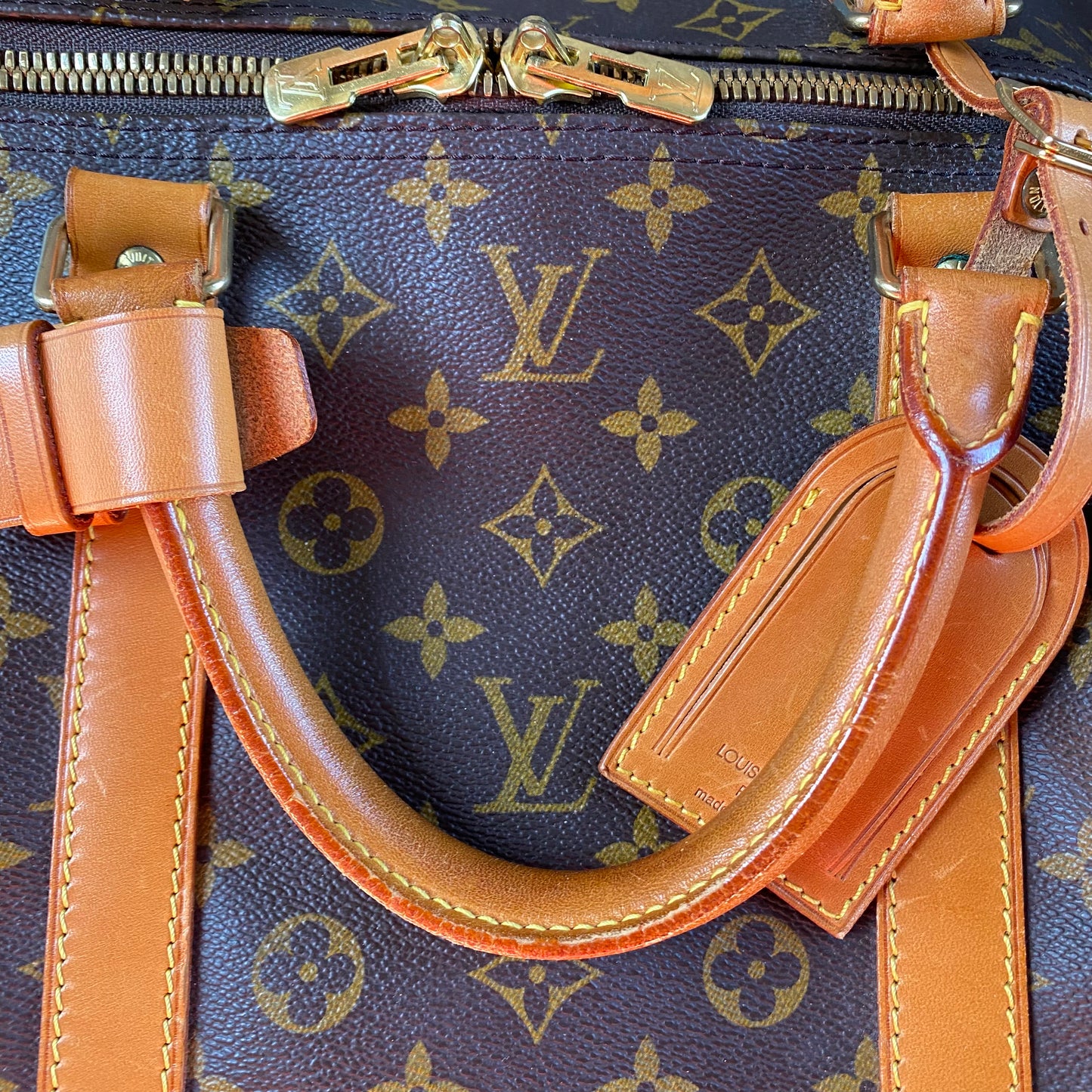 Louis Vuitton Monogram Keepall 60 Duffle