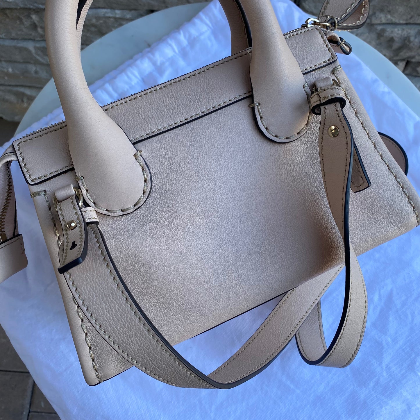 Chloe Mini Edith Leather Satchel Shoulder Bag