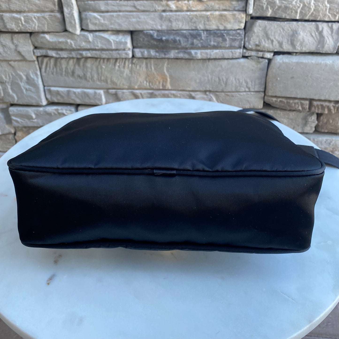 Versace Medusa Nylon Tribute Chain Shoulder Bag