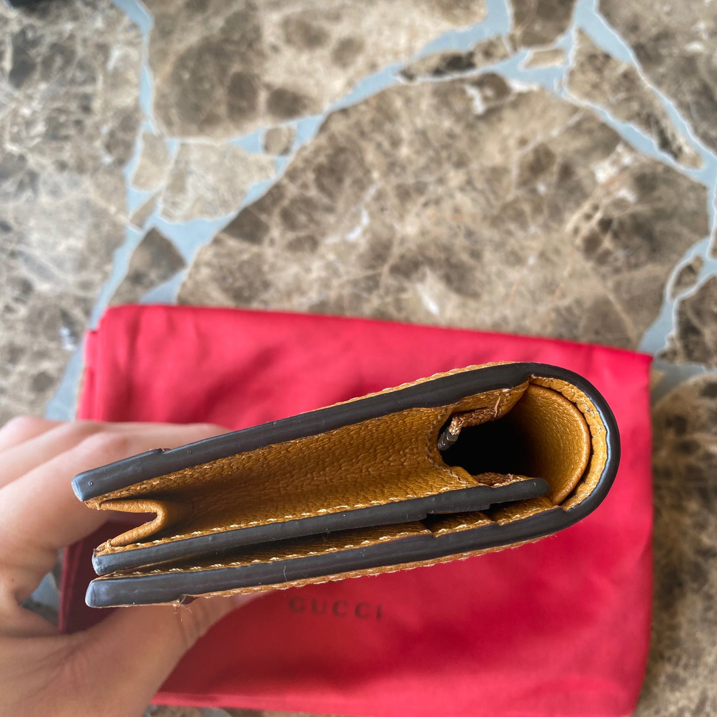 Gucci Micro GG x Disney Compact Wallet