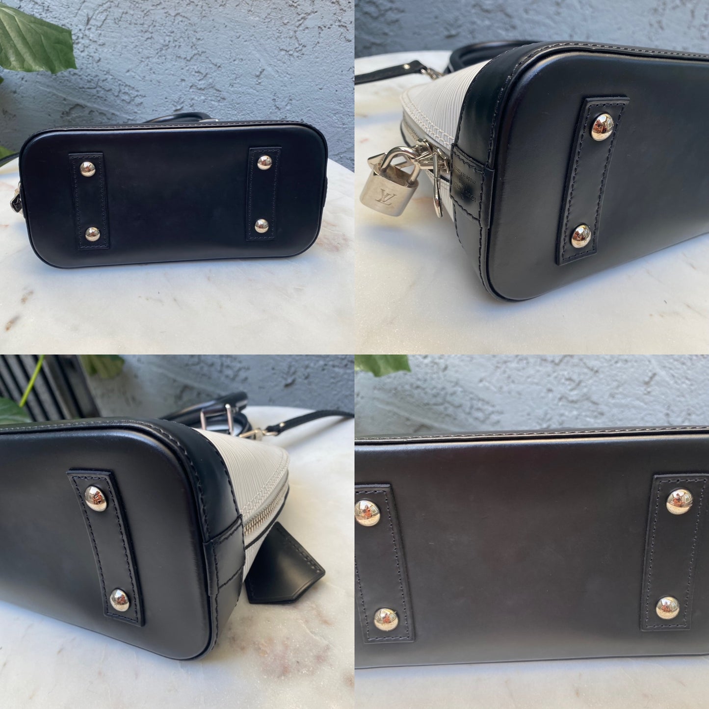 Louis Vuitton Epi Stripe Alma BB