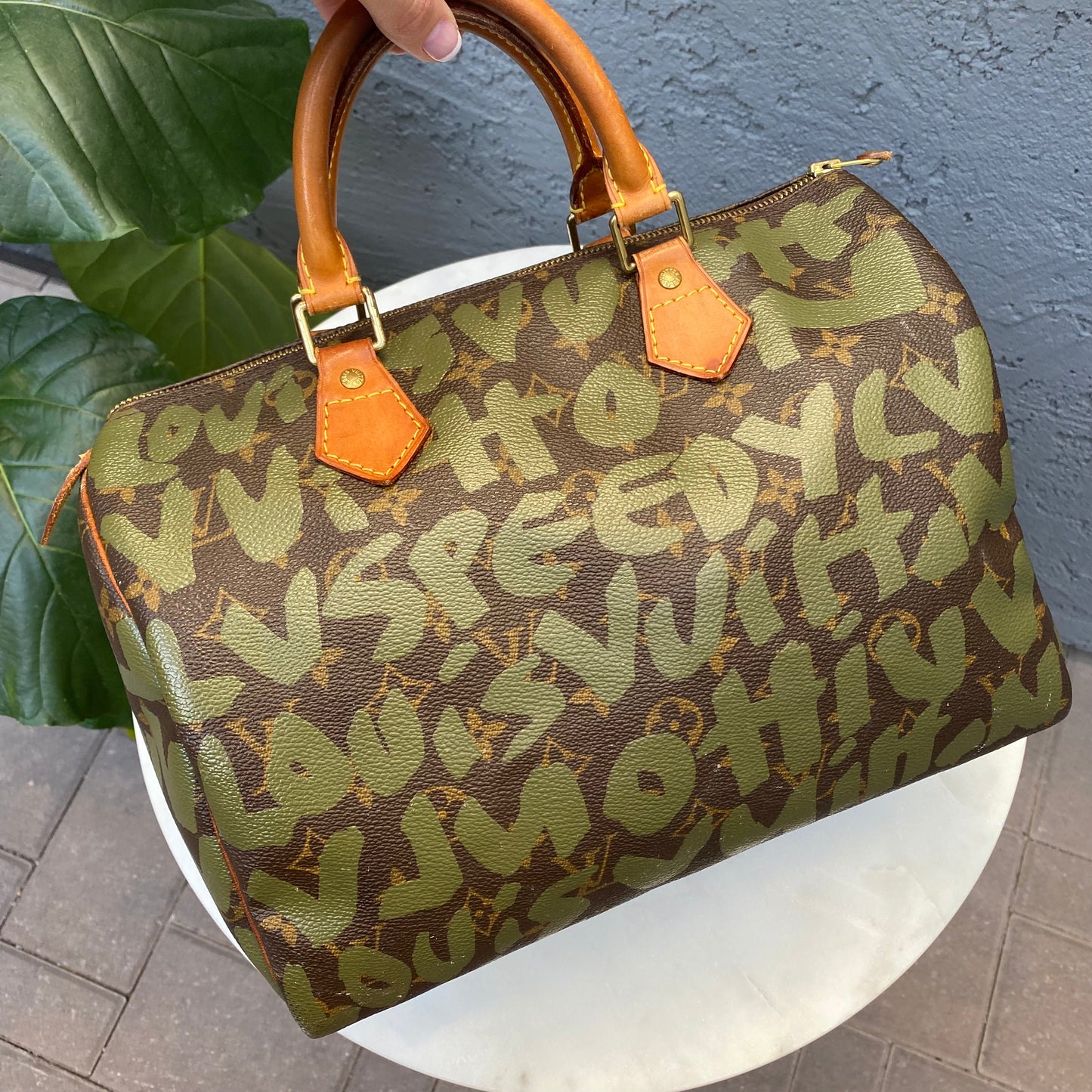 Louis Vuitton Graffiti Monogram Speedy 30