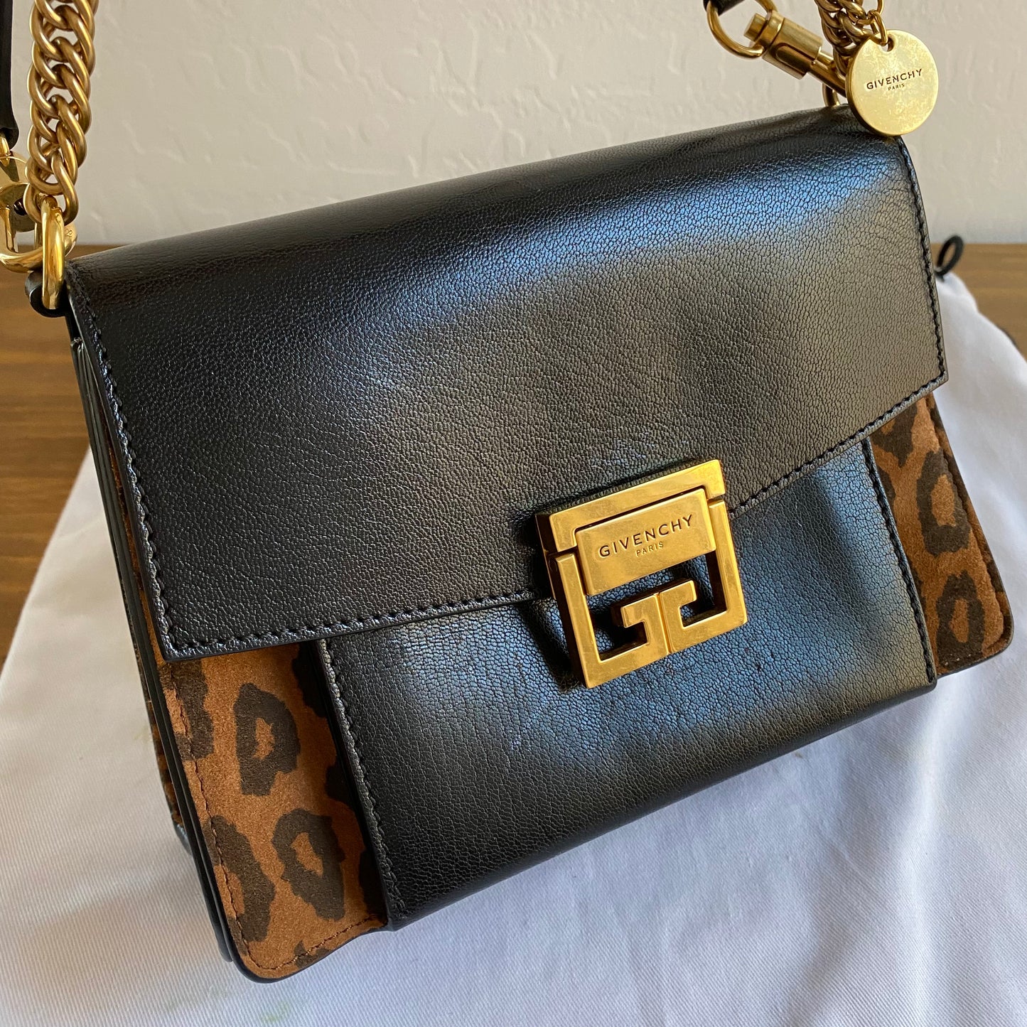 Givenchy GV3 Leopard Crossbody