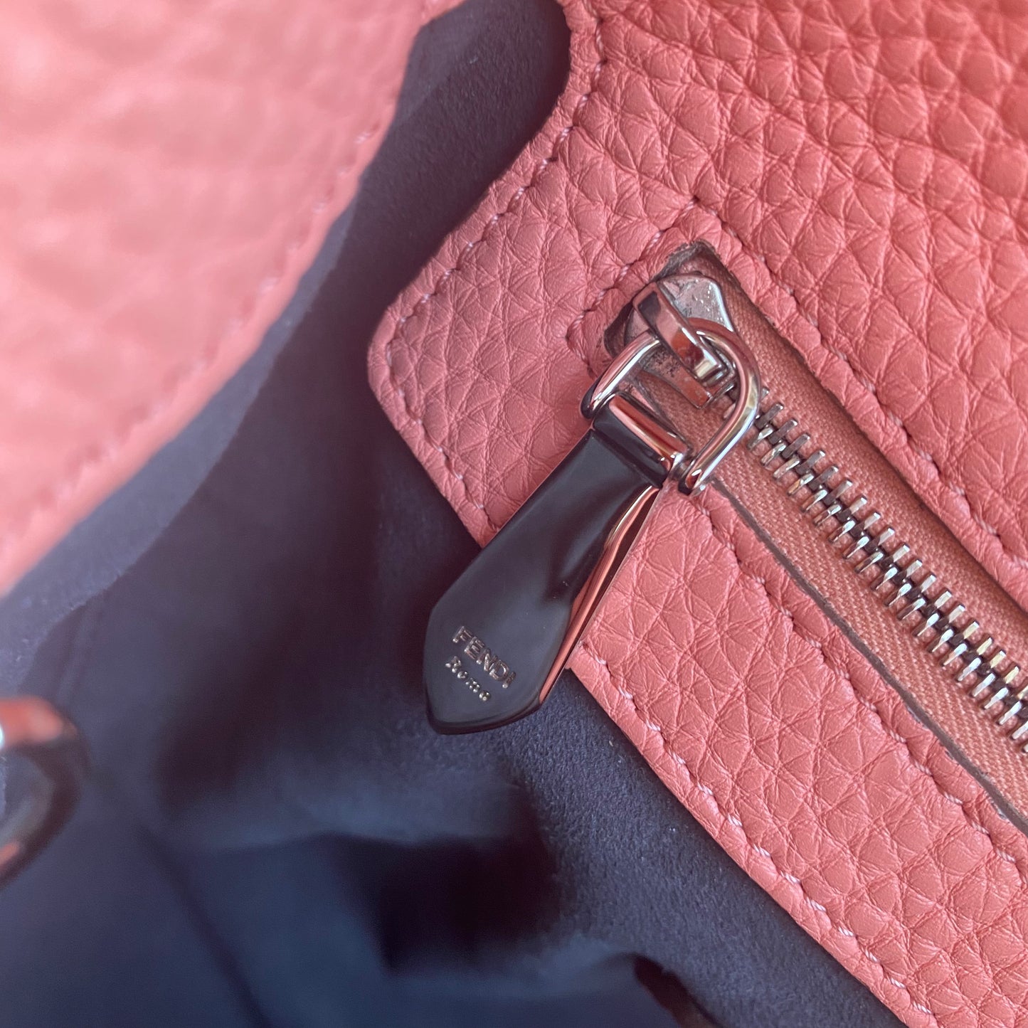 Fendi Selleria Leather Anna Bucket Bag