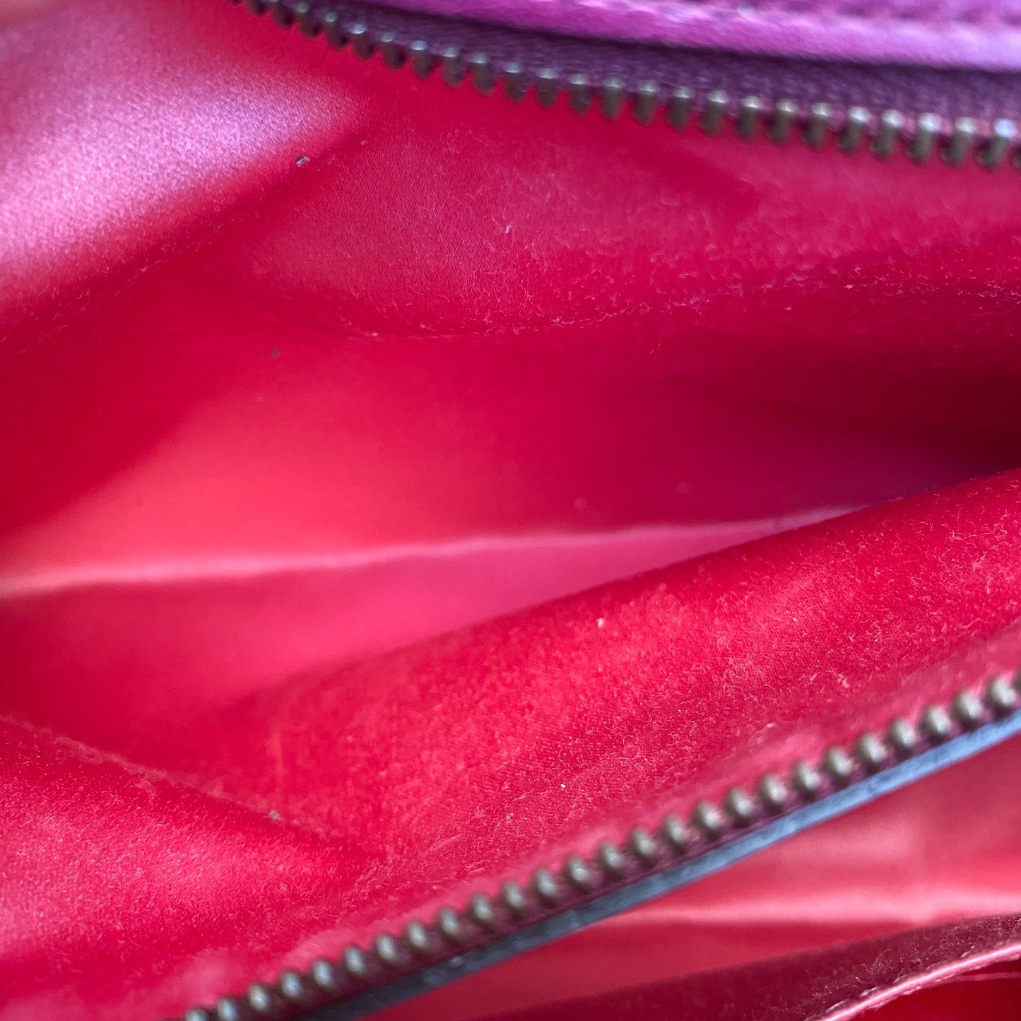 Gucci Velvet Matelasse Medium GG Marmont Shoulder Bag