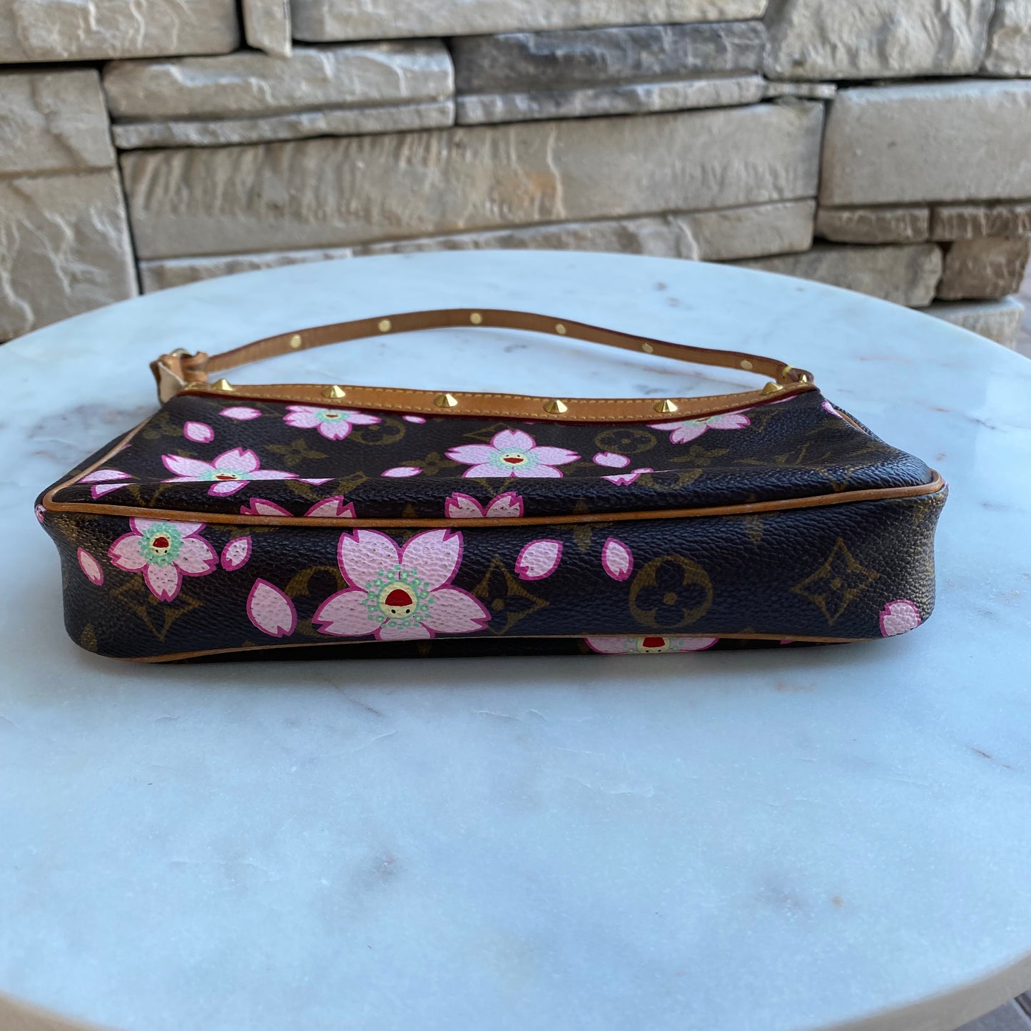 Louis Vuitton Murakami Vintage Cherry Blossom Pochette