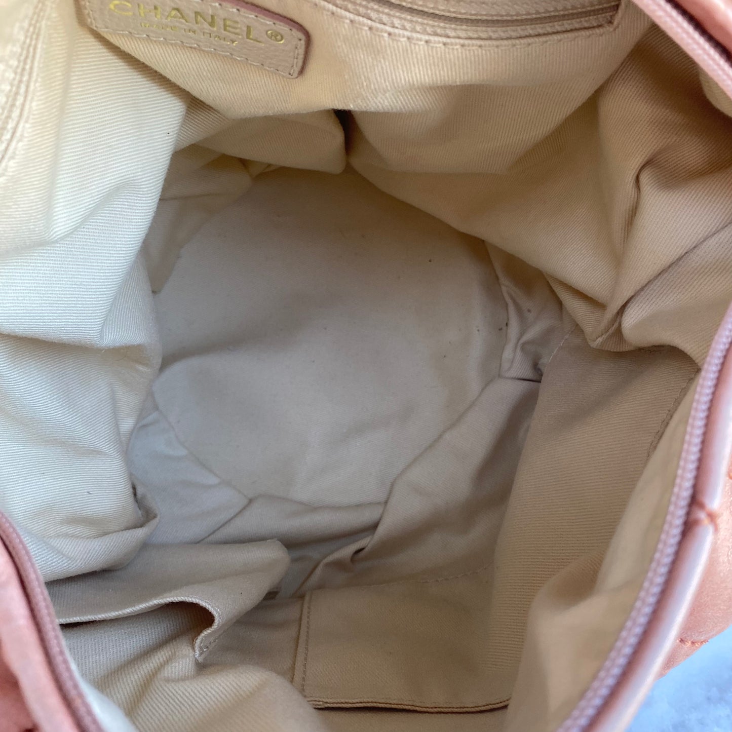 Chanel Cloudy Leather Hobo
