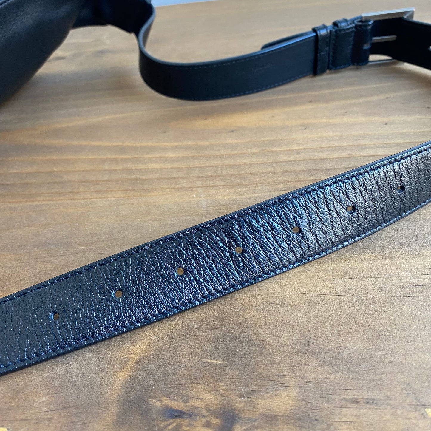 Saint Laurent Cassandre Classic Lambskin Belt Bag