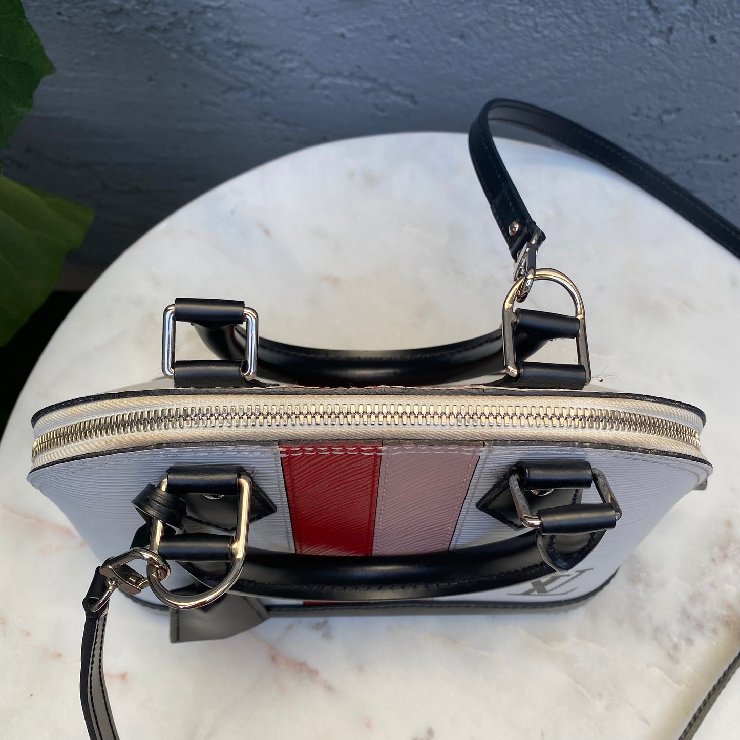 Louis Vuitton Epi Stripe Alma BB