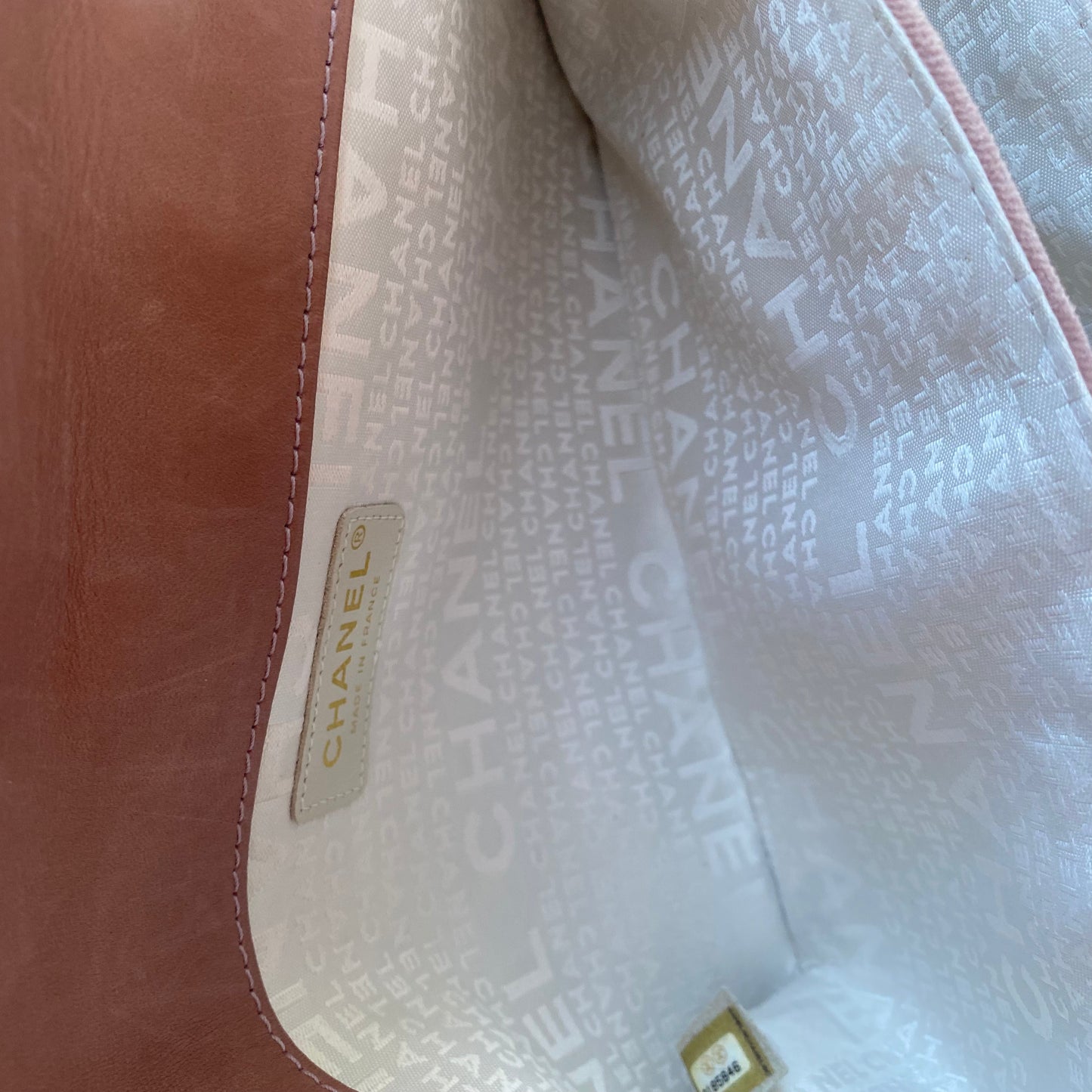 Chanel Giant Reissue Pink Velvet Single Flap Shoulder Bag