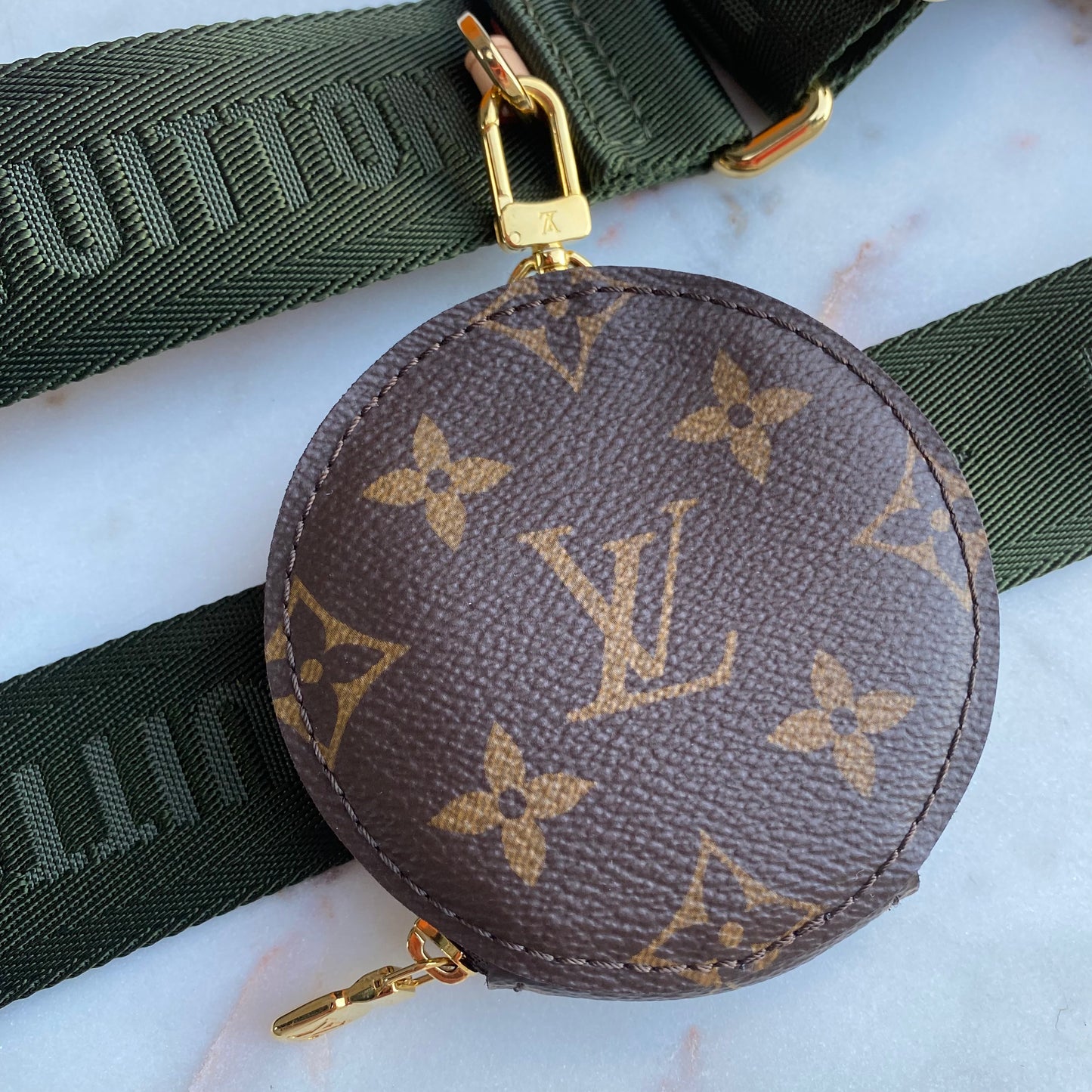 Louis Vuitton Monogram Multi-Pochette Accessoires Bandouliere Strap & Coin Pouch